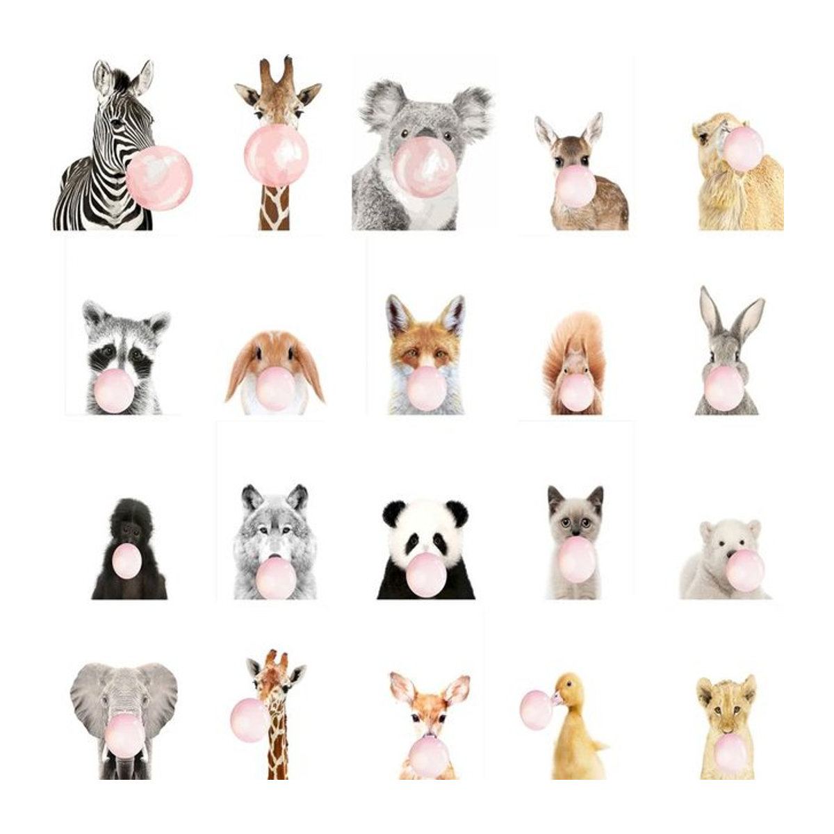 GATYZTORY Giraffen-Malerei nach Zahlen auf Leinwand als DIY-Bild für deine Heimdekoration - Bild 1