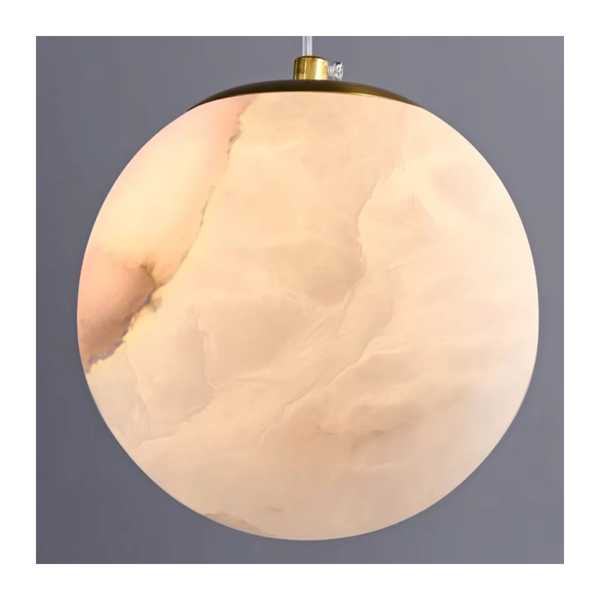 Gbbmade Moderne LED-Pendelleuchte in Gold und Weiß für Wohnzimmer und Esszimmer - Bild 6