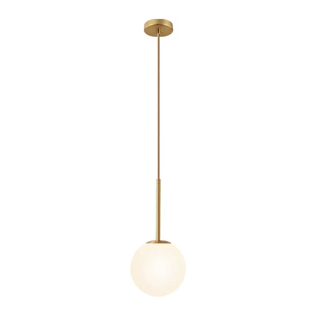 GemSpark Pendelleuchte aus Glas im skandinavischen Design für Schlafzimmer und Esszimmer - Bild 1