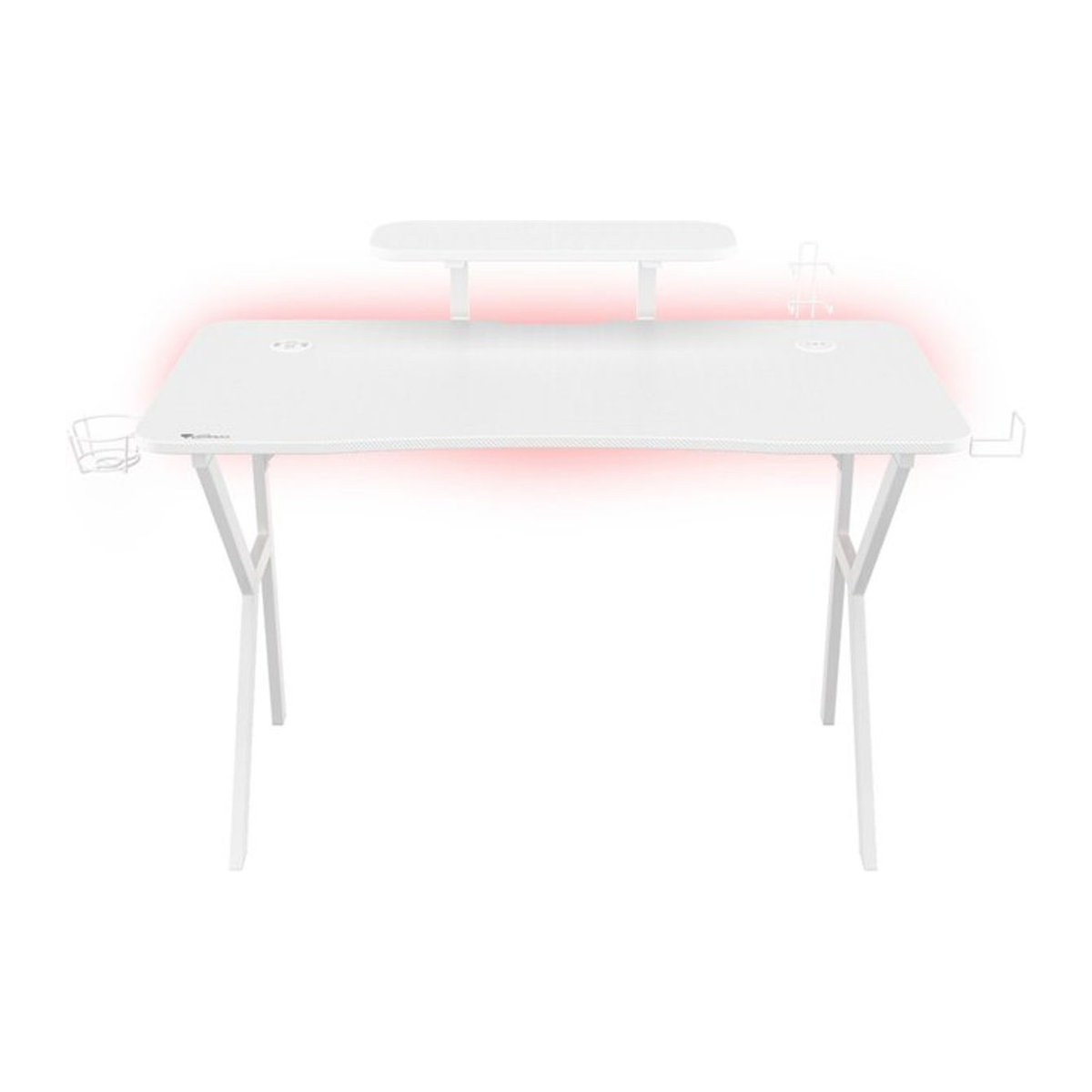 Genesis Gaming Desk Holm 320 RGB Modern Weiß - Bild 1