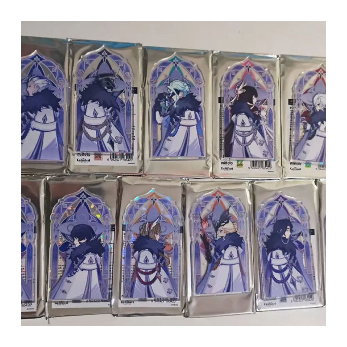Genshin Impact Frostbite und Sovereign Blaze Serie kombinierbare Acryl-Standee-Figuren aus Kunststoff in mehrfarbig und transparent als Desktop-Deko - Bild 4