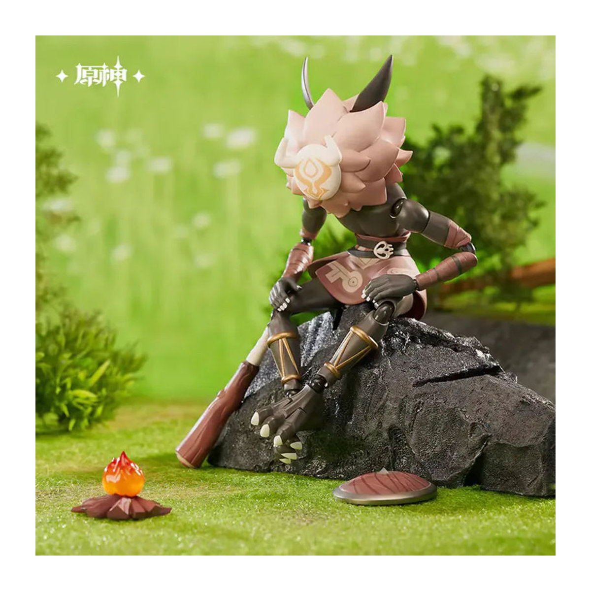 Genshin Impact Hilichurl Bewegliches Modell Ornament 1/8 Maßstab Mehrfarbig - Bild 2
