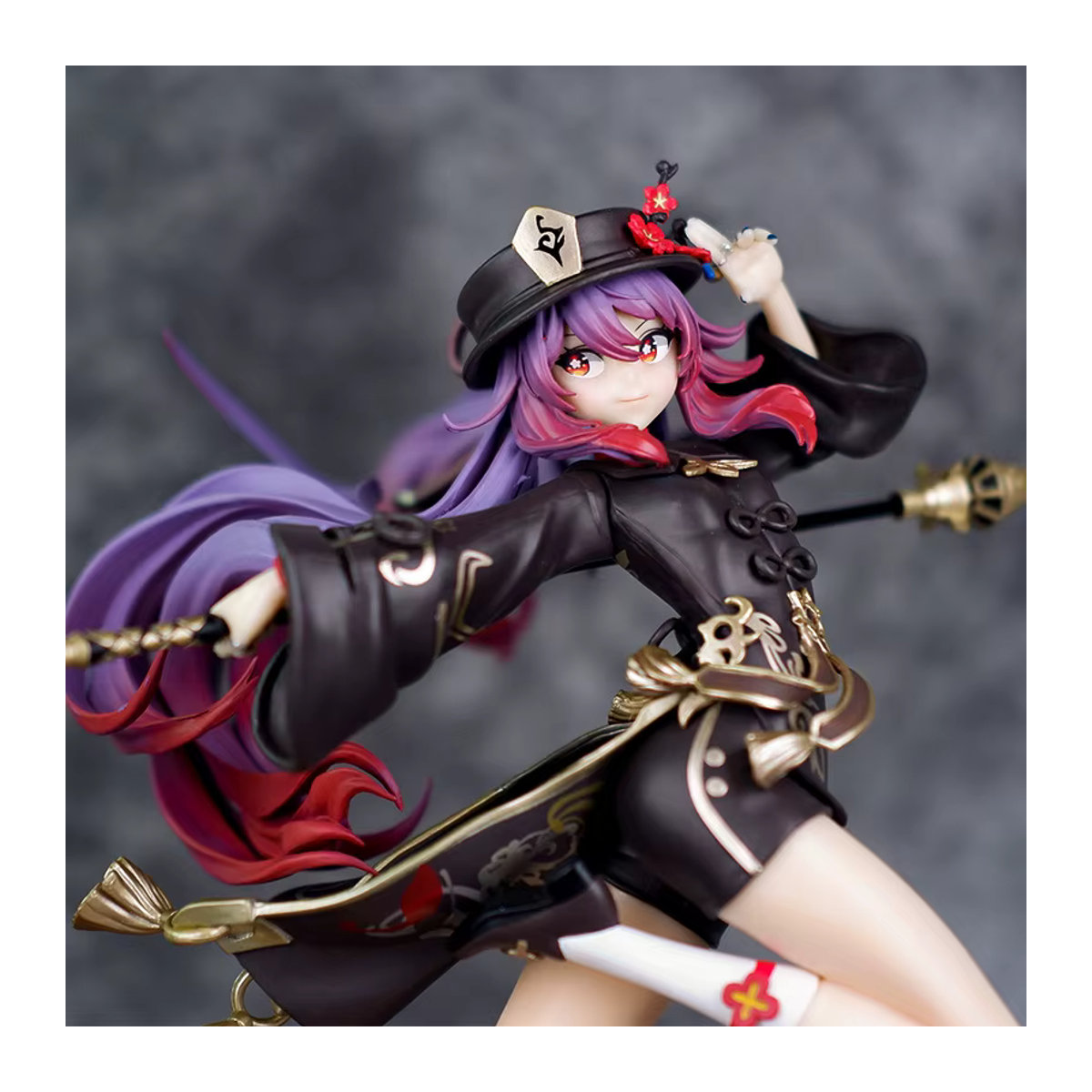 Genshin Impact Hu Tao Anime Figur, mehrfarbig, Höhe: 26 cm - Bild 2