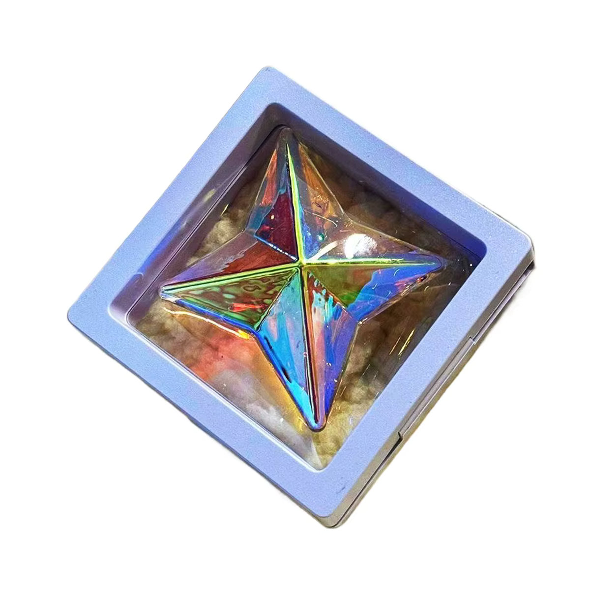 Genshin Impact Primogem 3D Kristall Desktop Ornament aus Kunstharz in Transparent - Bild 7