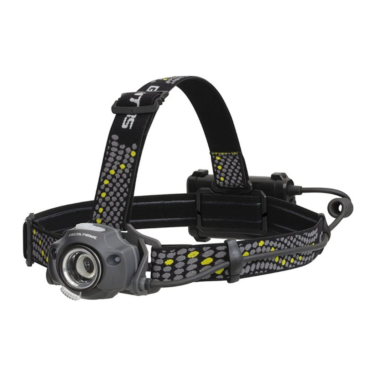 GENTOS LED Stirnlampe Delta Peak 460 DPX-433D Schwarz - Bild 1