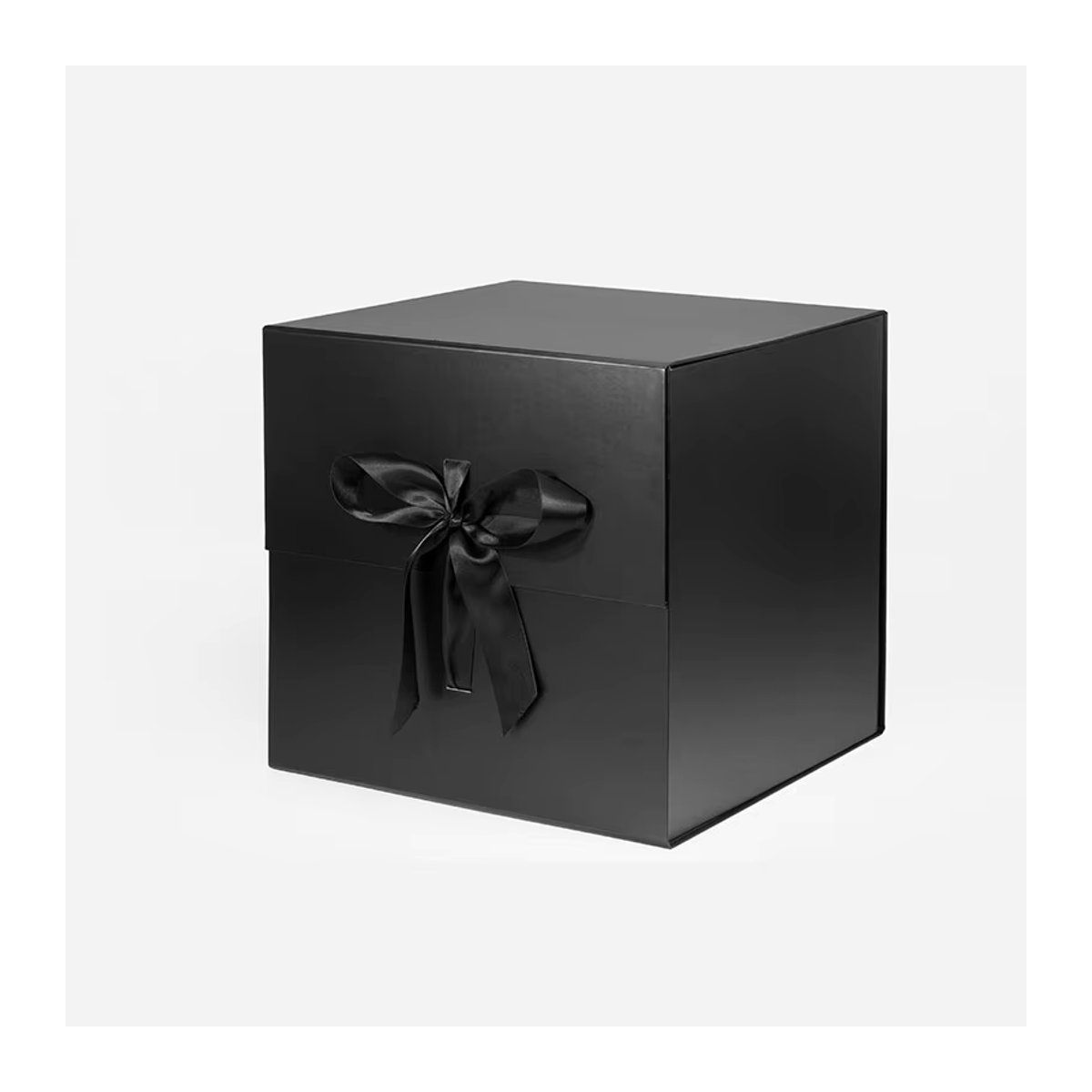 Geotobox Luxuriöse Geschenkbox Weiß mit Magnetverschlussdeckel B/T/H: 31,5 x 32 x 32,5 cm - Bild 3