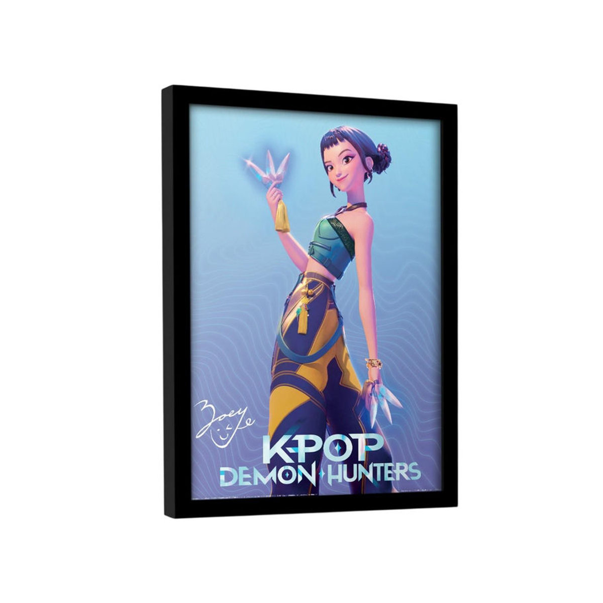 Gerahmtes K-Pop Dämonenjäger Zoey Poster aus Papier in Mehrfarbig, B/H: 40 x 30 cm - Bild 3