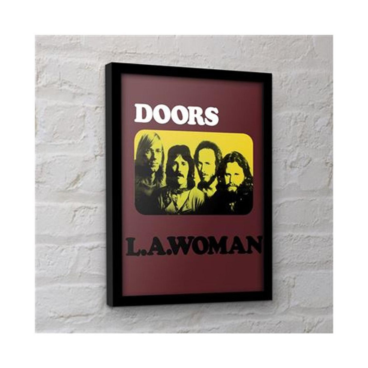 Gerahmtes Poster The Doors L.A. in Schwarz, Breite: 40 cm, Höhe: 40 cm - Bild 3