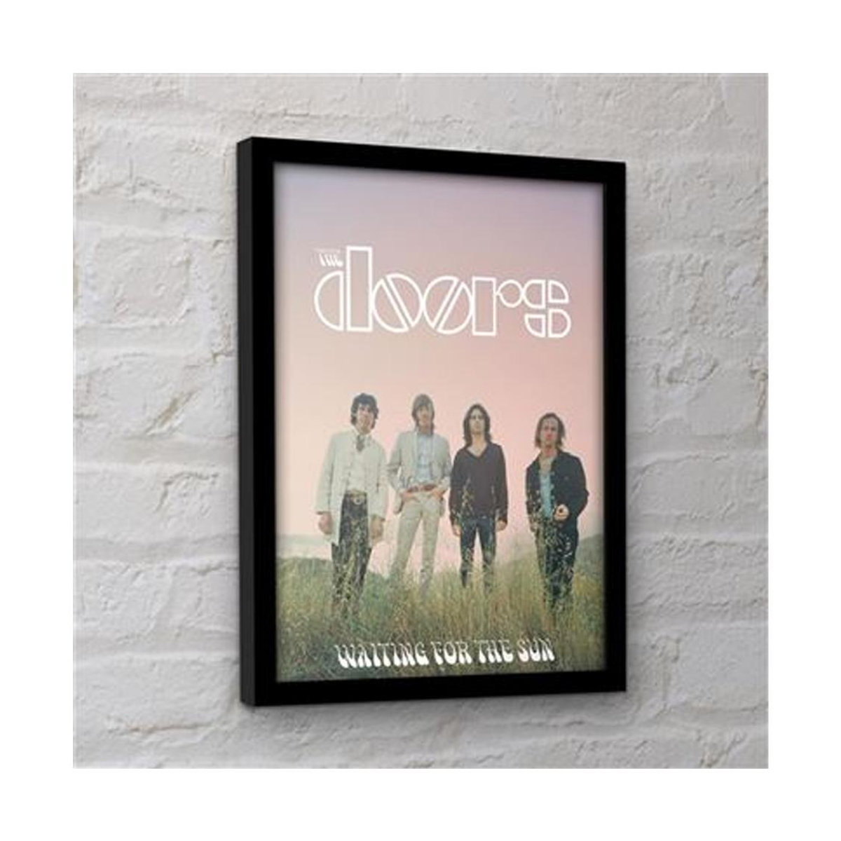 Gerahmtes Poster The Doors Waiting For The Sun in Schwarz, B: 40 cm, H: 30 cm - Bild 3