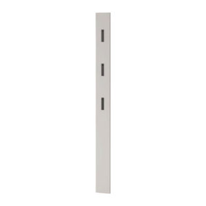 Germania Garderobenpaneel aus MDF melaminbeschichtet mit 3 ausklappbaren Haken in Beige, B/T/H: 150 x 30 x 170 cm
