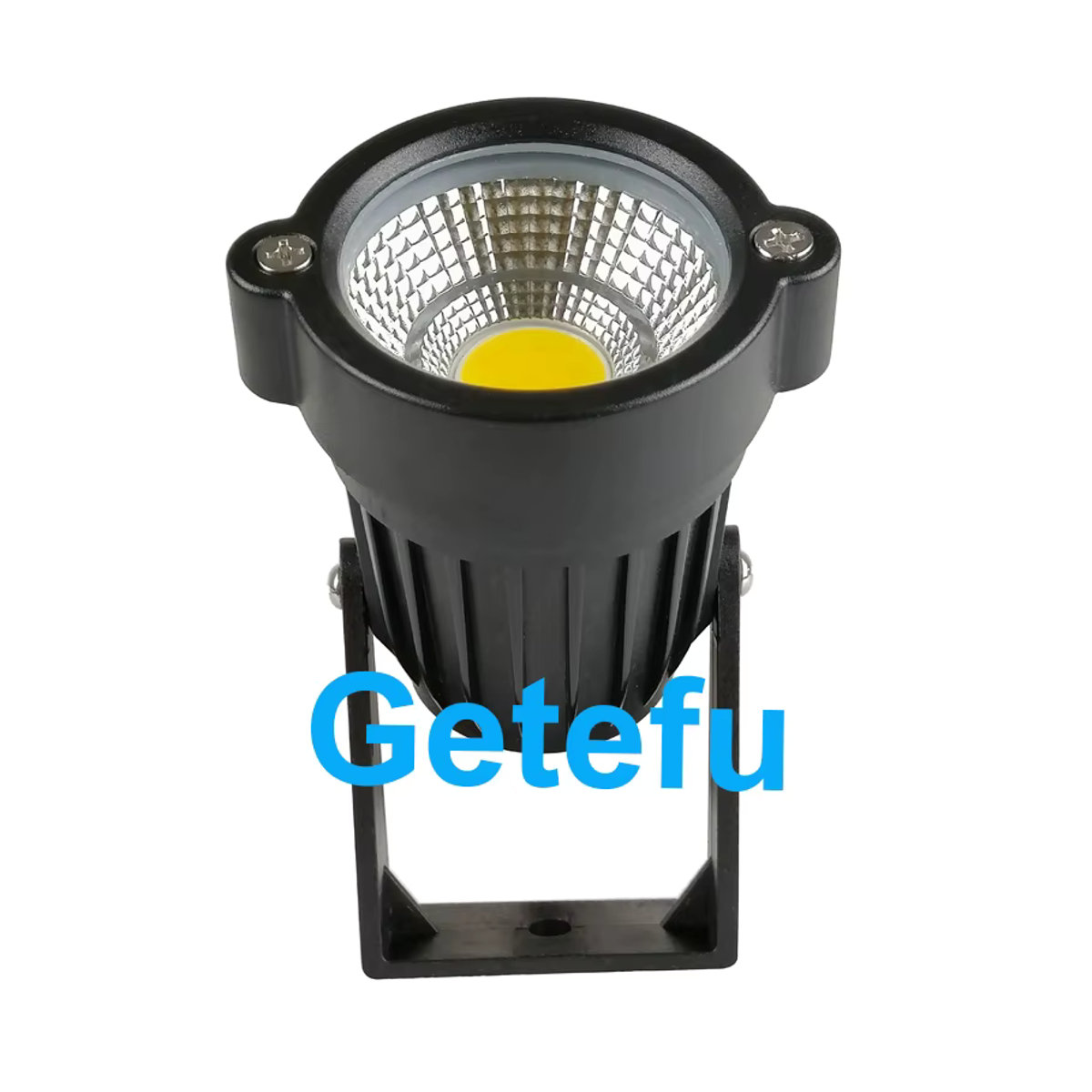 Getefu 10er Set COB LED Außenstrahler Wasserdicht für Garten und Landschaftsbau in Schwarz und Rot - Bild 3