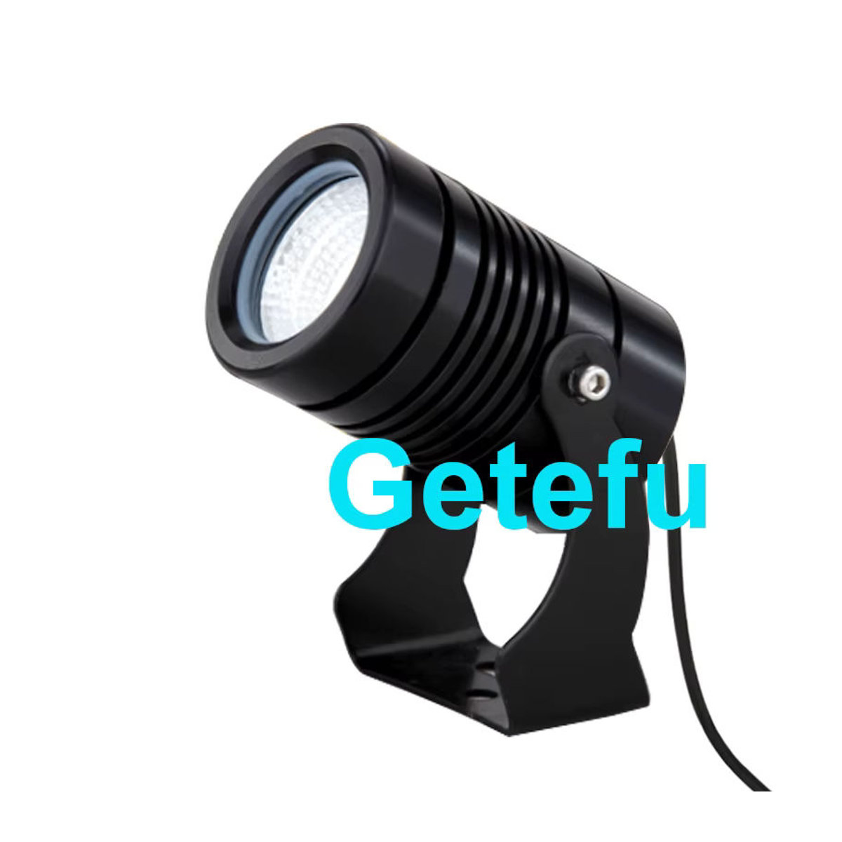 Getefu Dimmbarer LED Außenstrahler IP65 Wasserdicht für Garten und Landschaft in Weiß oder Silber mit neutralweißem Licht - Bild 2