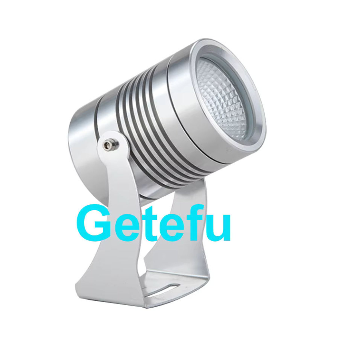 Getefu Dimmbarer LED Außenstrahler IP65 Wasserdicht für Garten und Landschaft in Weiß oder Silber mit neutralweißem Licht - Bild 3