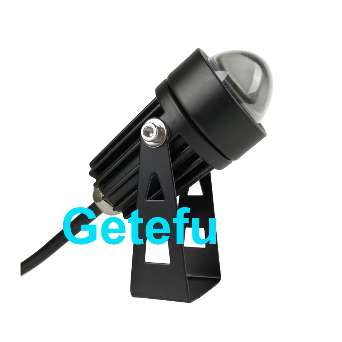 Getefu LED Außenstrahler in Schwarz, Warmweiß, quadratischer LED-Flutlicht Scheinwerfer für Garten und Landschaft - Bild 3