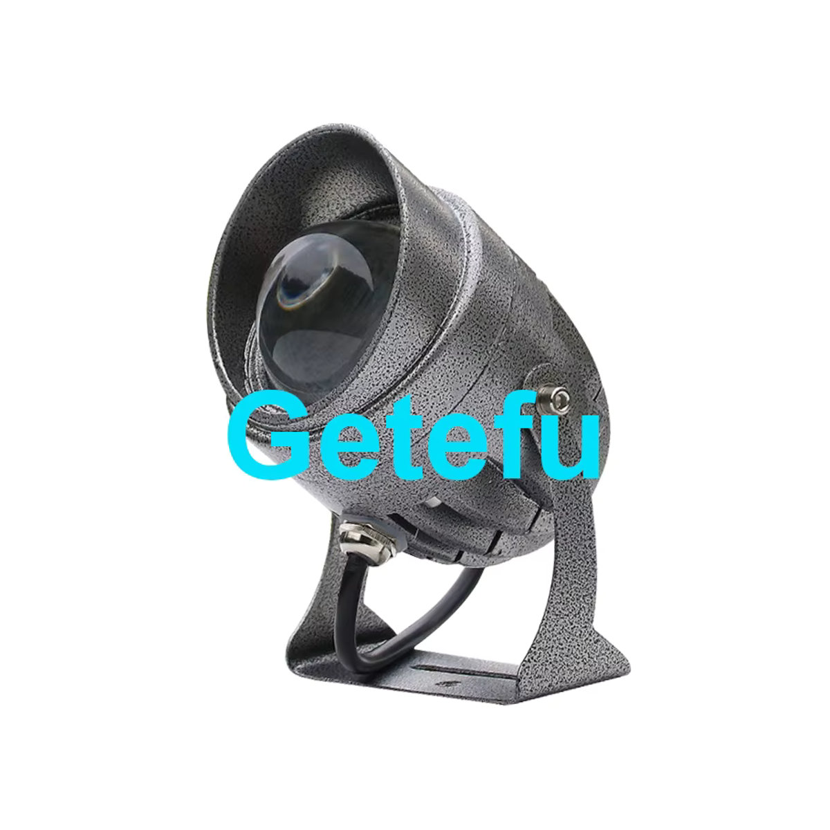 Getefu LED Außenstrahler in Schwarz, Warmweiß, quadratischer LED-Flutlicht Scheinwerfer für Garten und Landschaft - Bild 4