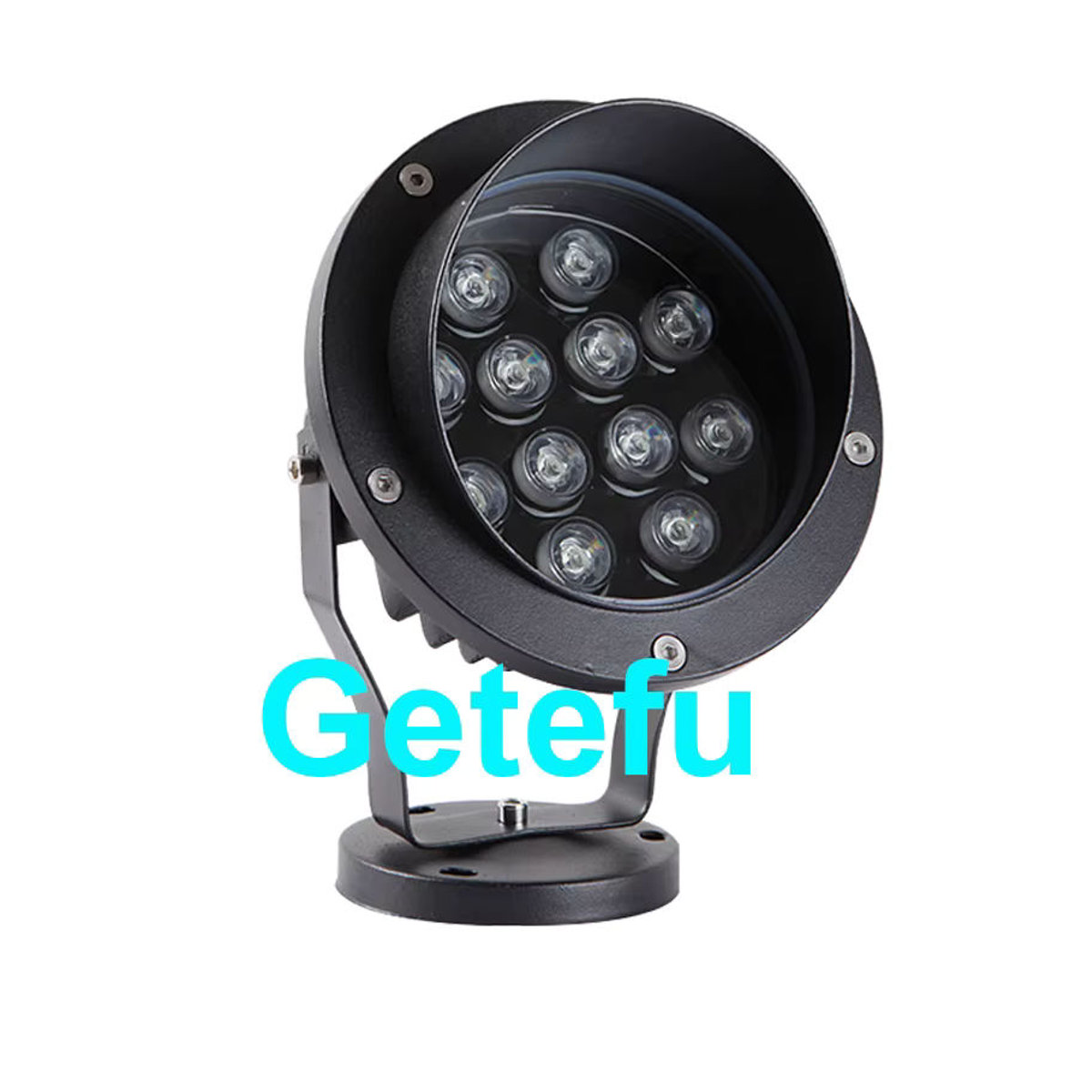 Getefu LED Außenstrahler RGB Gartenlampe für Landschaftsbeleuchtung in Bunt, Weiß oder Schwarz - Bild 2