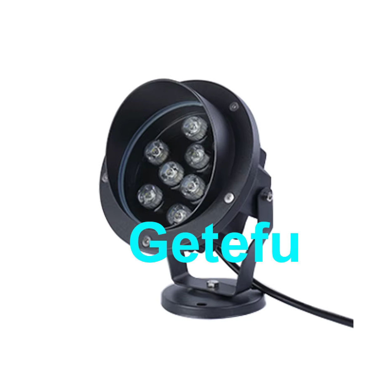 Getefu LED Außenstrahler RGB Gartenlampe für Landschaftsbeleuchtung in Bunt, Weiß oder Schwarz - Bild 3
