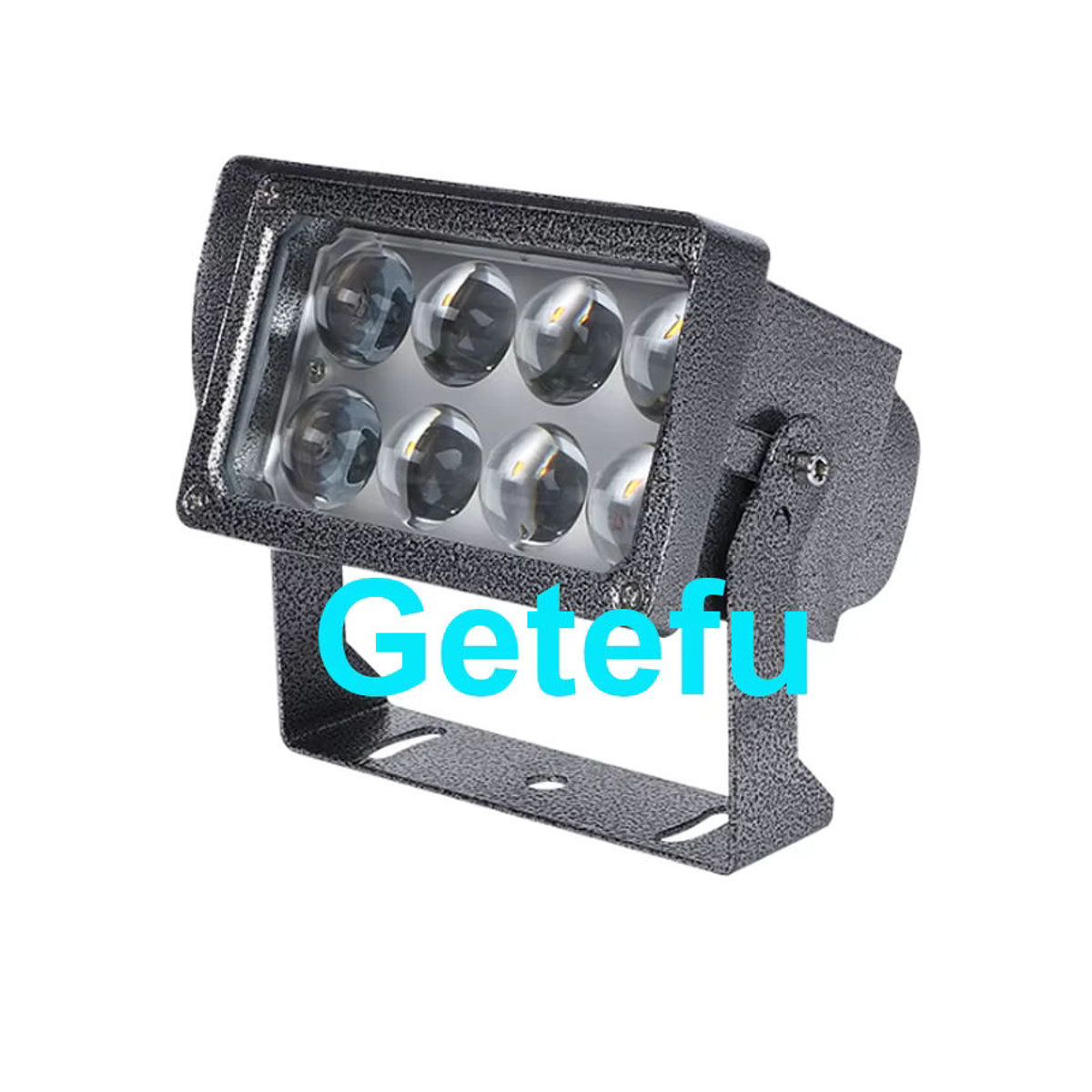 Getefu LED Außenstrahler Schmalstrahl-Spot zur Landschaftsbeleuchtung in Weiß oder Grau, Kaltweiß, 27W - Bild 3