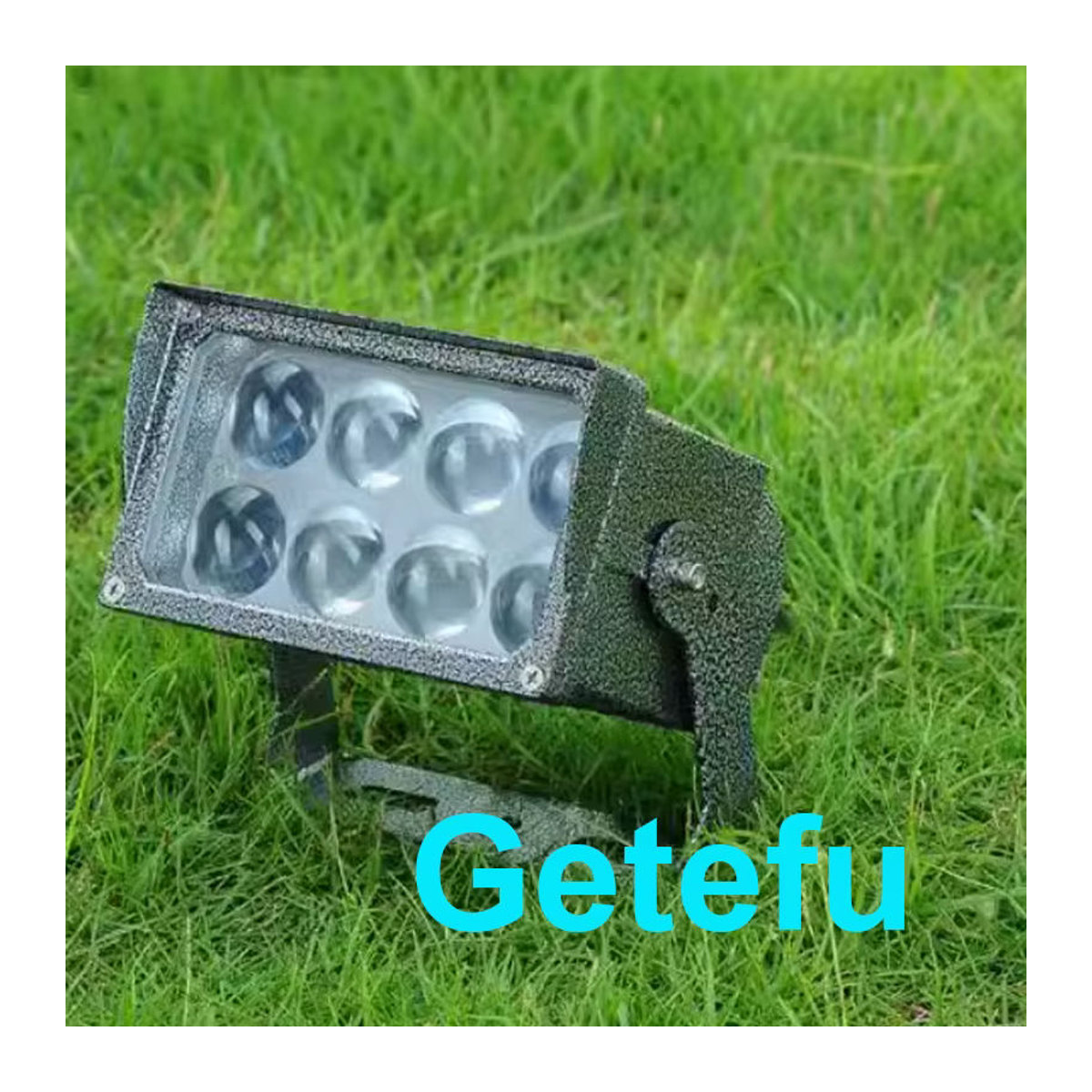 Getefu LED Außenstrahler Schmalstrahl-Spot zur Landschaftsbeleuchtung in Weiß oder Grau, Kaltweiß, 27W - Bild 6
