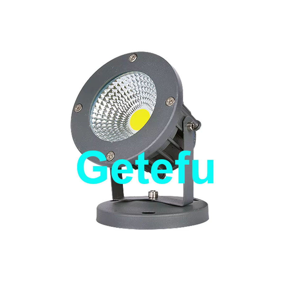 Getefu LED Cob Outdoor Garten Licht Wegeleuchte IP65 wasserdicht in Weiß oder Schwarz mit kaltweißem Licht - Bild 2