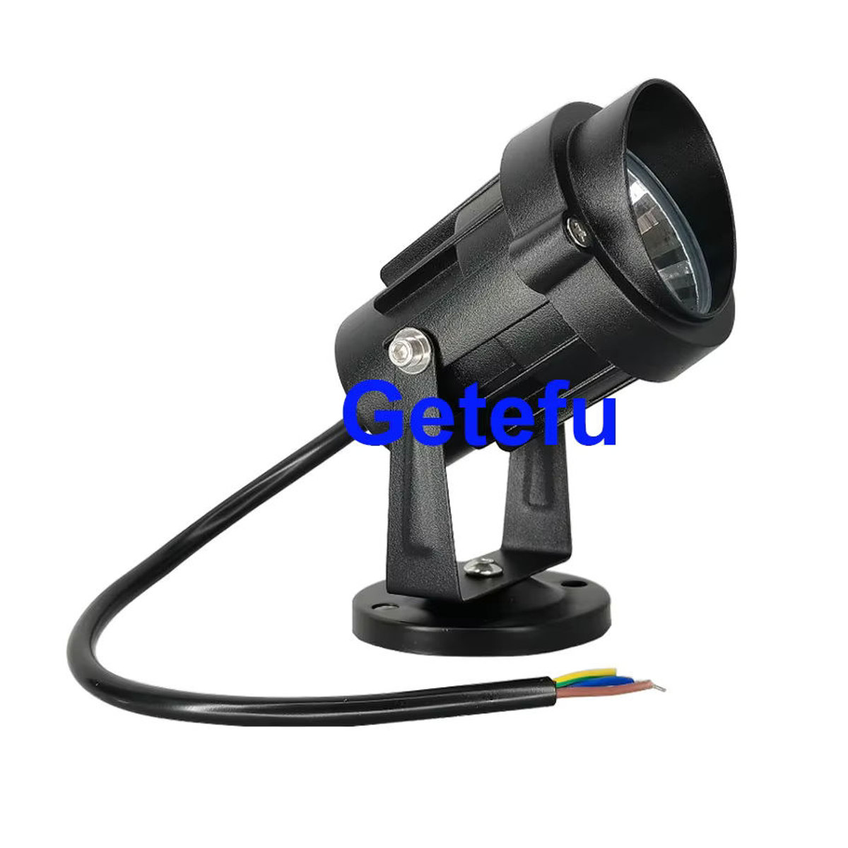 Getefu LED Wegeleuchte Schwarz Kaltweiß IP65 Wasserdicht Minimalistisch - Bild 2