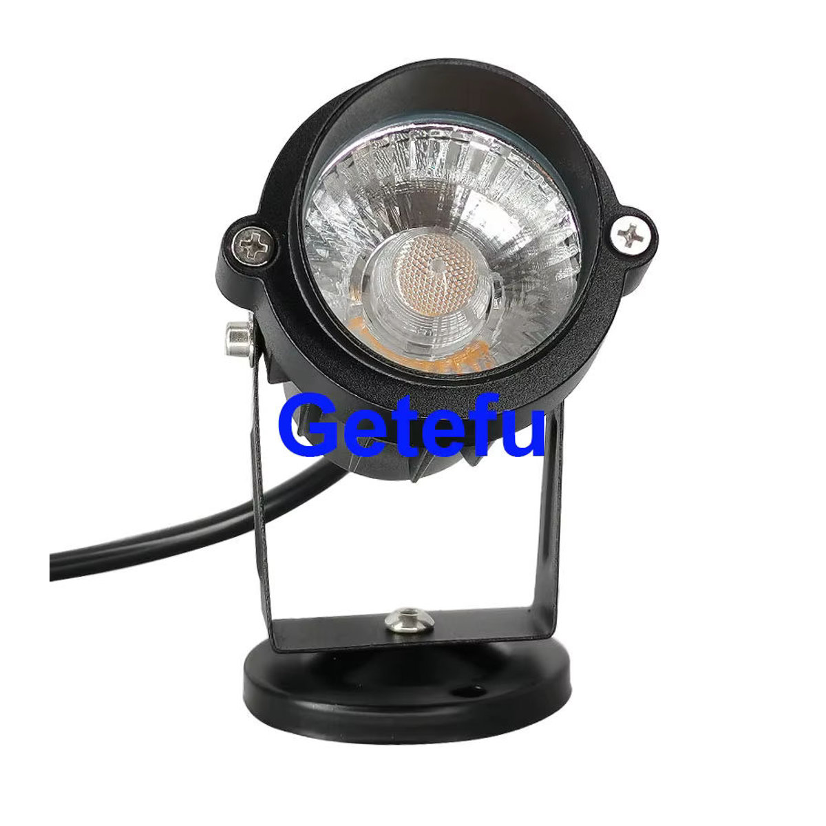 Getefu LED Wegeleuchte Schwarz Kaltweiß IP65 Wasserdicht Minimalistisch - Bild 5
