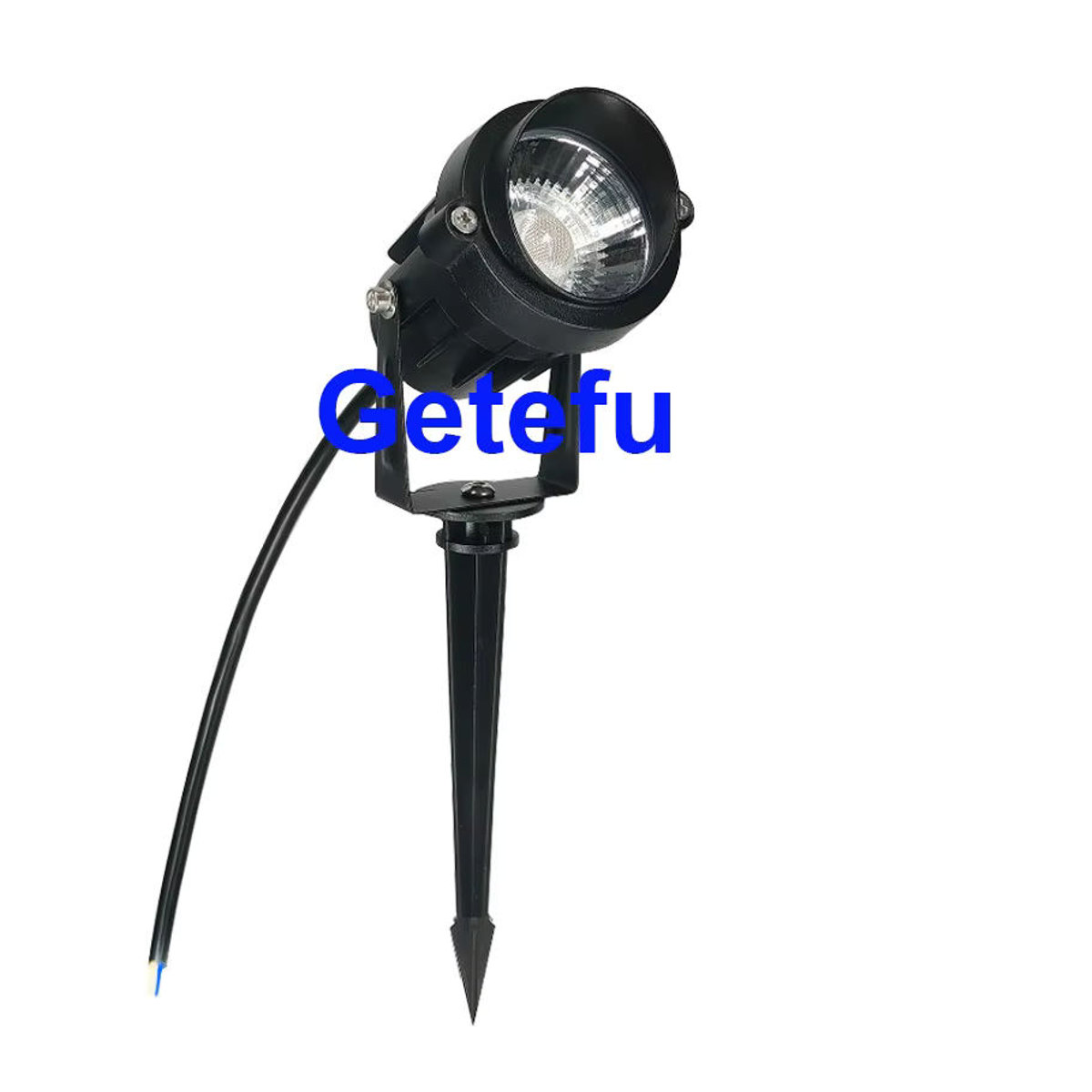 Getefu LED Wegeleuchte Schwarz Kaltweiß IP65 Wasserdicht Minimalistisch - Bild 6