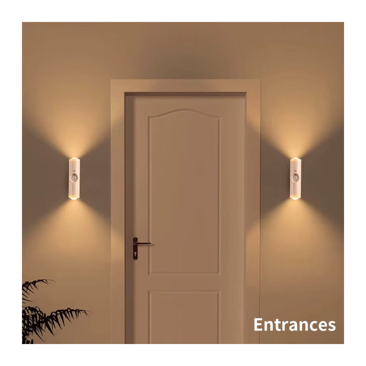 GGBEE Wiederaufladbare LED-Wandleuchte mit Bewegungssensor und Sonnenuntergang-Projektion, RGB Stimmungslicht in Weiß und Bunt, minimalistisches Design - Bild 5