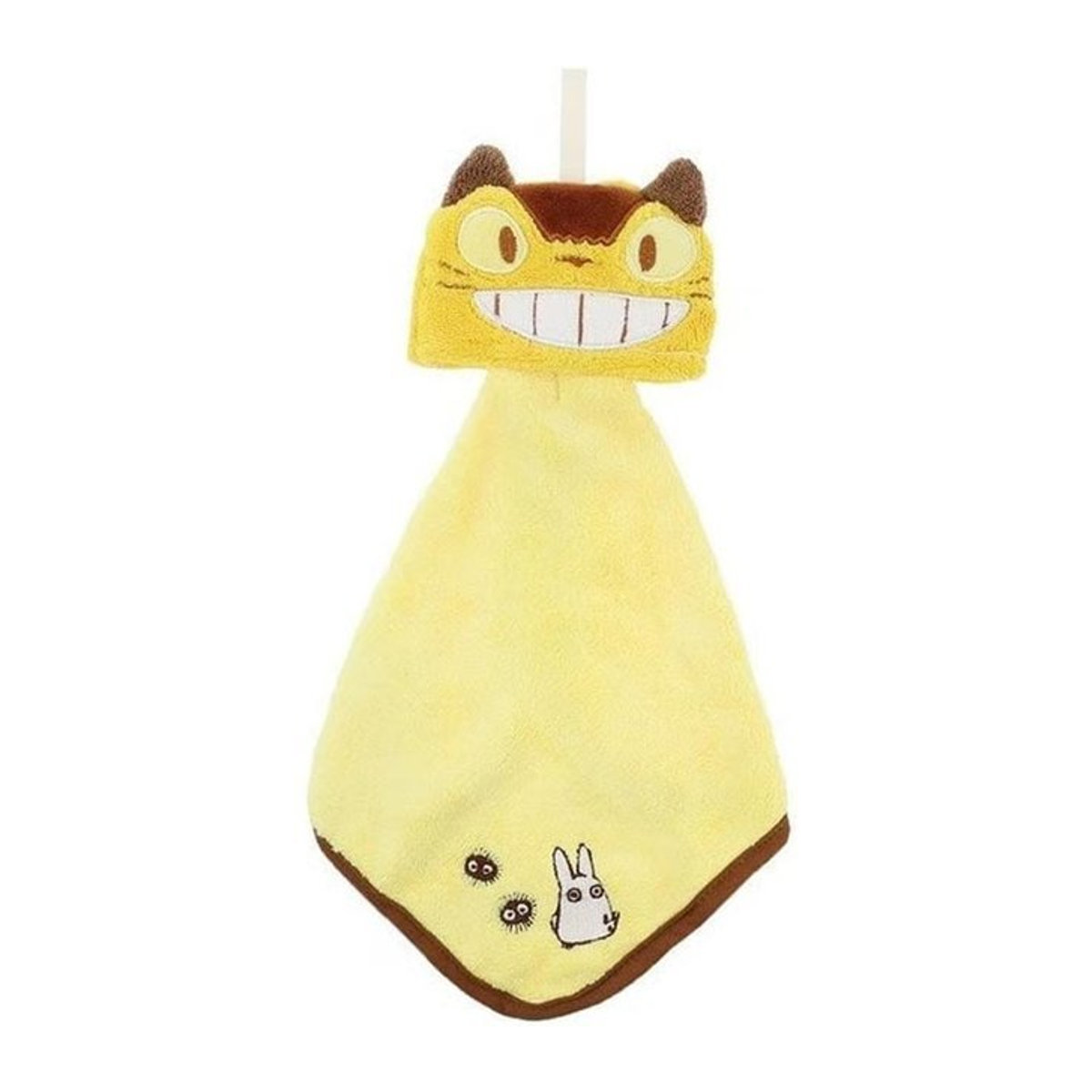 Ghibli Mein Nachbar Totoro Catbus Pop-Up Handtuch in Braun/Gelb, Breite: 25 cm - Bild 1