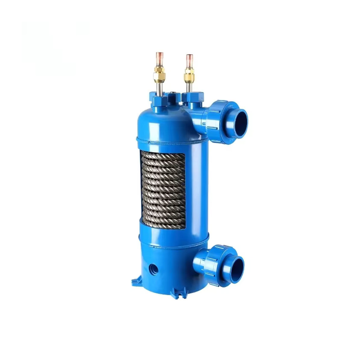 GIMLEO TITAN Schwimmbecken Wärmetauscher Kondensator MHTA-1.5 mit 5 kW Heizkapazität und 17.000 BTU/Stunde - Bild 2