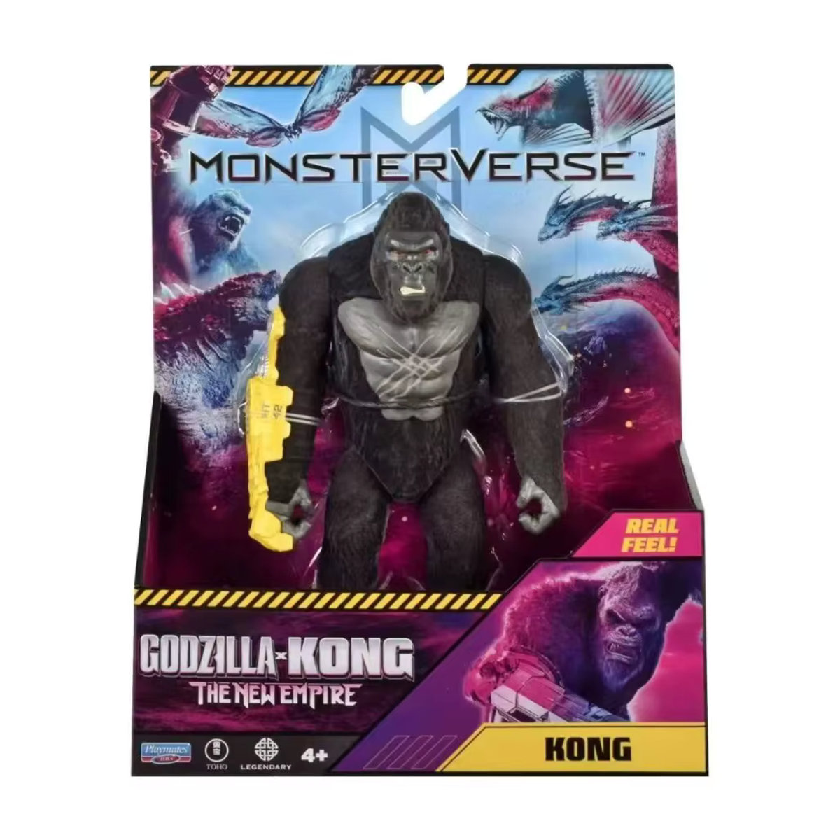 Godzilla vs. Kong Actionfiguren King Kong und Mothra aus Kunststoff in Schwarz als Desktop-Dekor und Anime-Sammlerstück - Bild 1