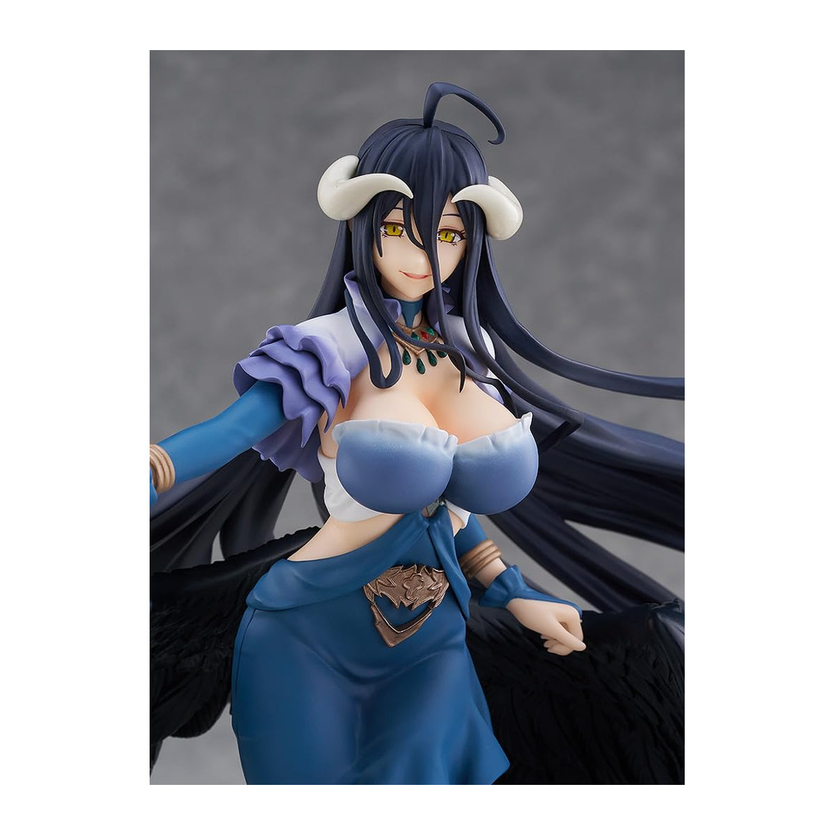 Good Smile Company Pop Up Parade Overlord Albedo Anime-Figur in tiefschwarzem Kleid aus Kunststoff, schwarz - Bild 3