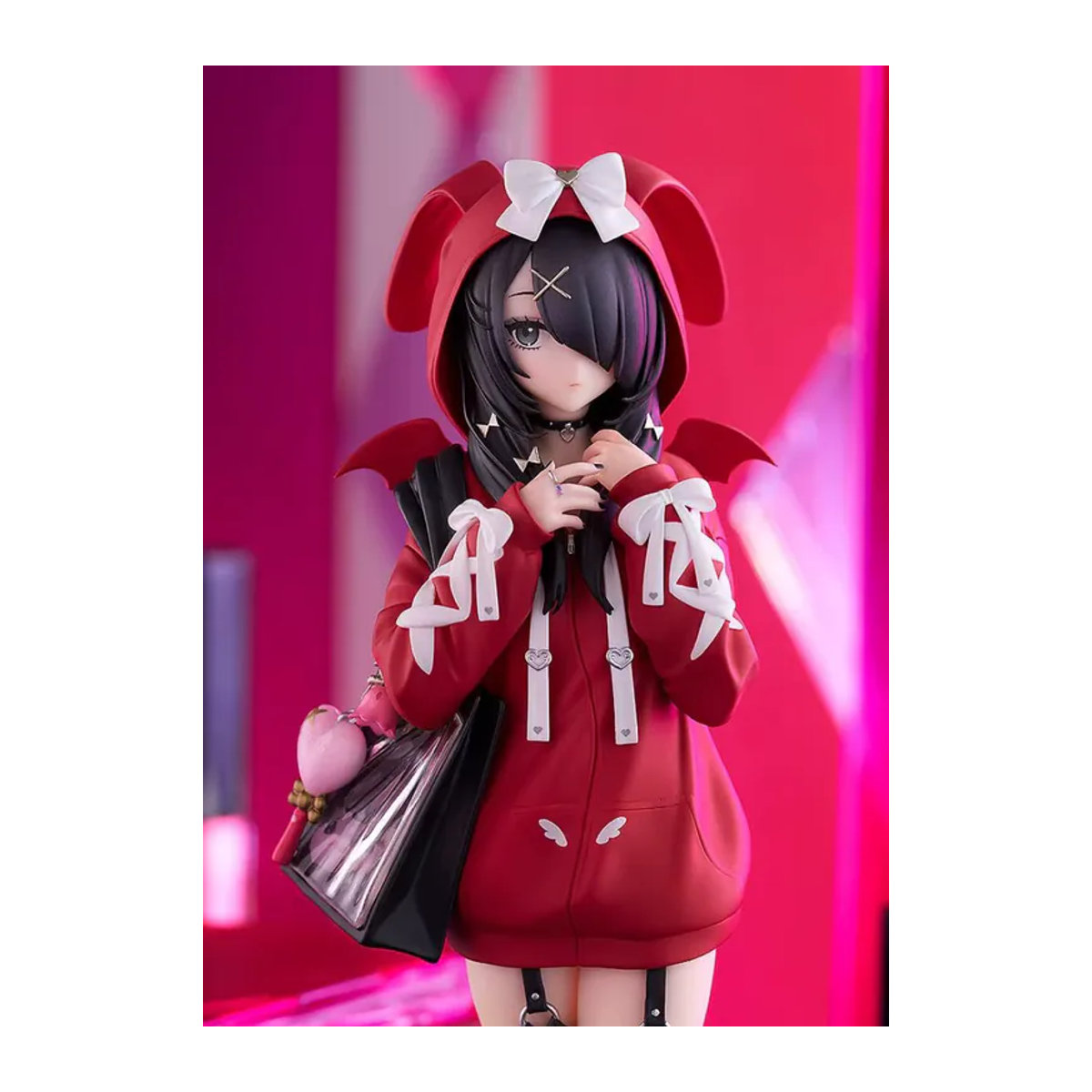 Good Smile POP UP PARADE Needy Girl Overdose Ame Figur in L-Größe, Anime-Modell aus Kunststoff, rot - Bild 3