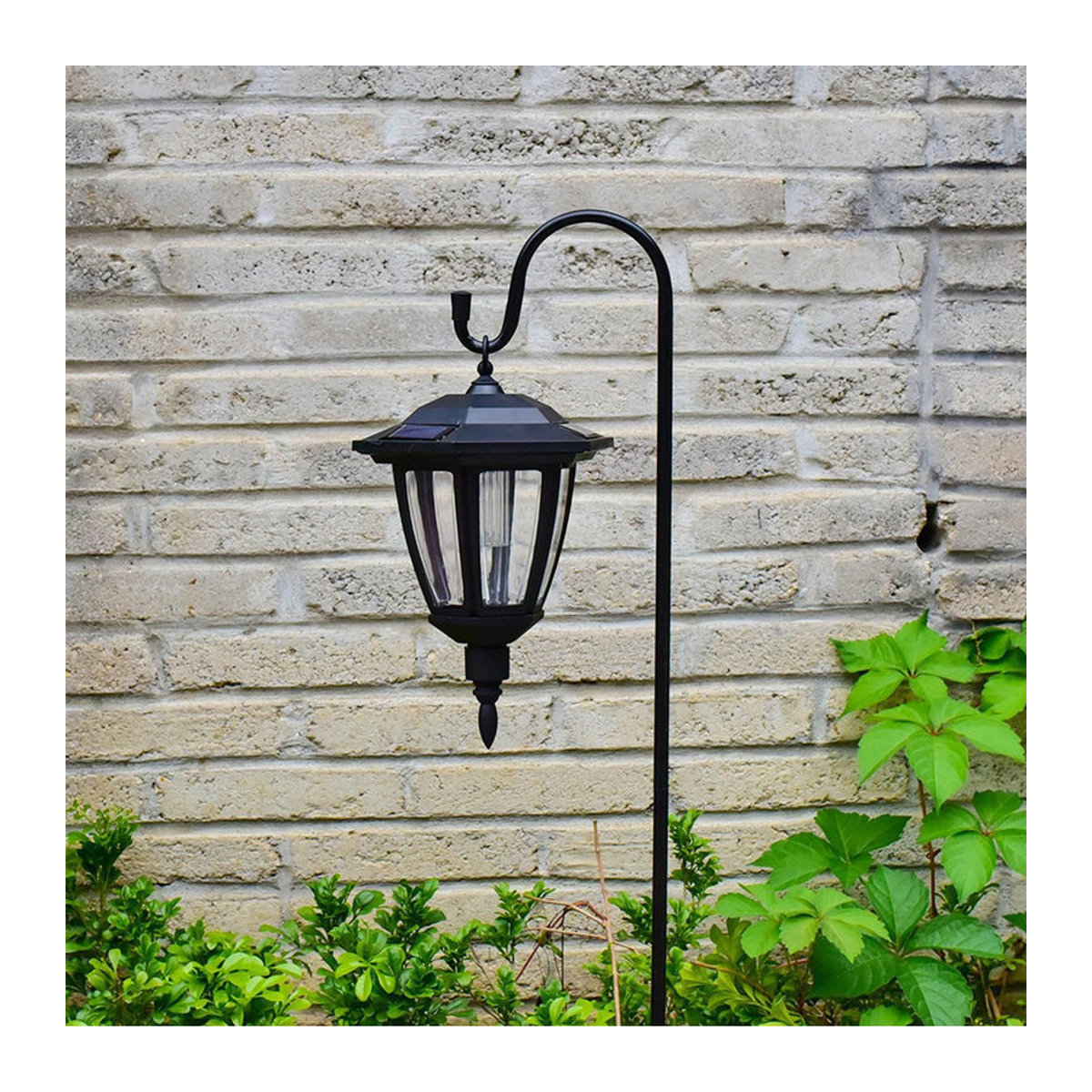 GoolRC Gartenhaken aus Schmiedeeisen in Schwarz im Retro-Design, Höhe: 120 cm - Bild 3