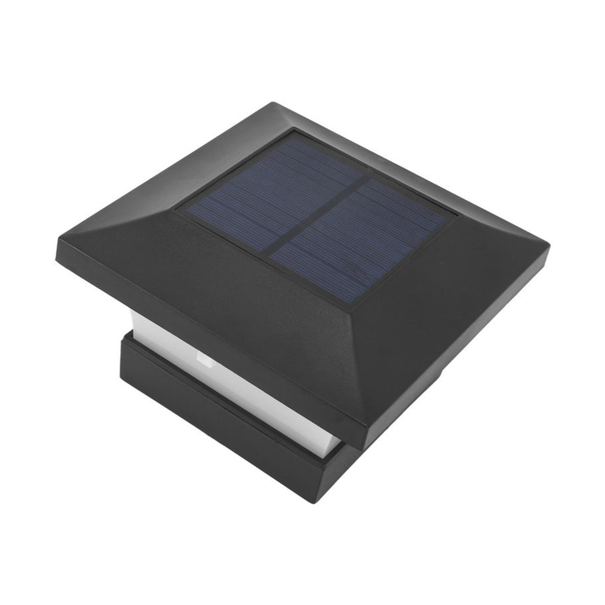 GoolRC LED Solarleuchte mit kaltweißem Licht, IP65 wasserdicht, Schwarz - Bild 5