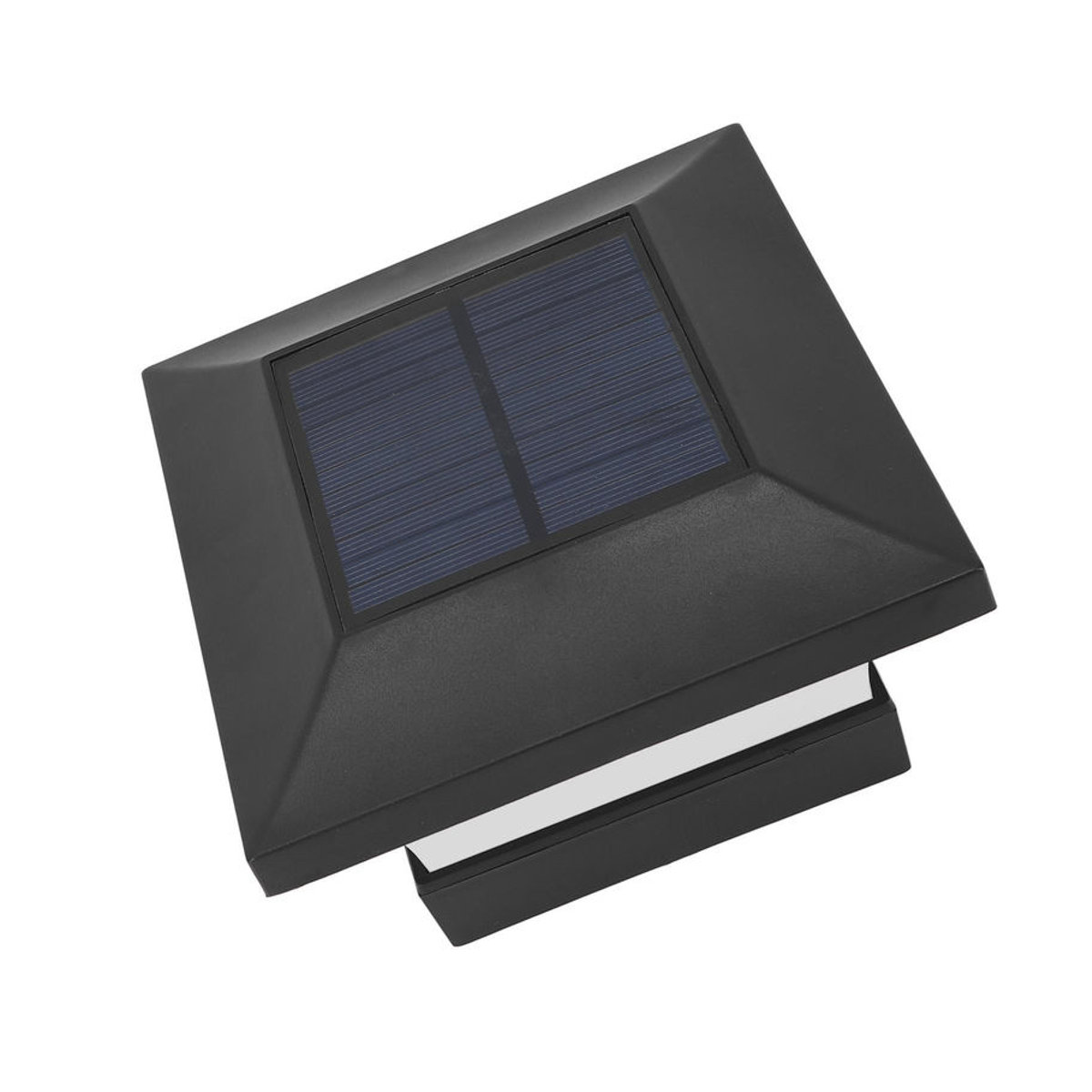 GoolRC LED Solarleuchte mit kaltweißem Licht, IP65 wasserdicht, Schwarz - Bild 6