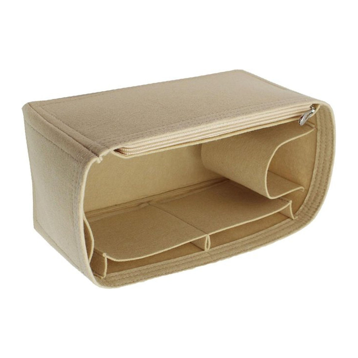 GoolRC Organizer-Einsatz für Speedy25 30 35 Tragetaschen, Aufbewahrung mit mehreren Fächern aus Filz, Beige, B/T/H: 23 x 13 x 13 cm - Bild 1