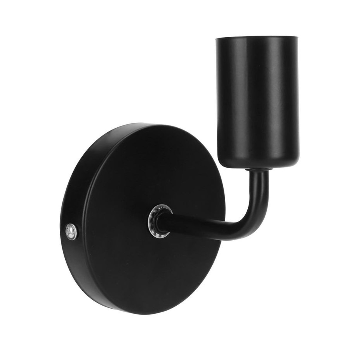GoolRC Retro Wandlampe aus Metall in Schwarz mit E27 Fassung im Industrial Design - Bild 7