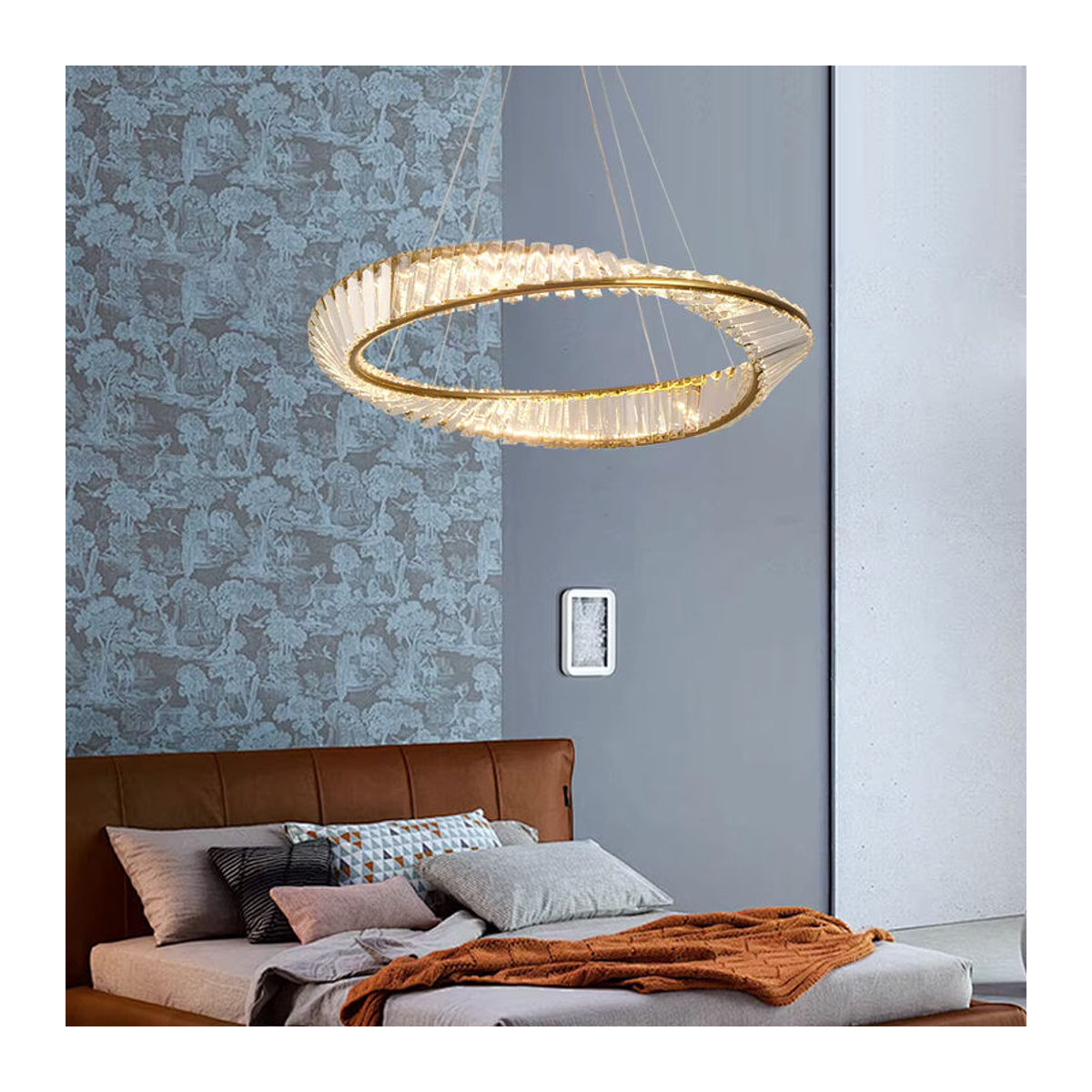 GreeLustr LED Kronleuchter Modern in Gold und Kupfer aus Metall - Bild 4