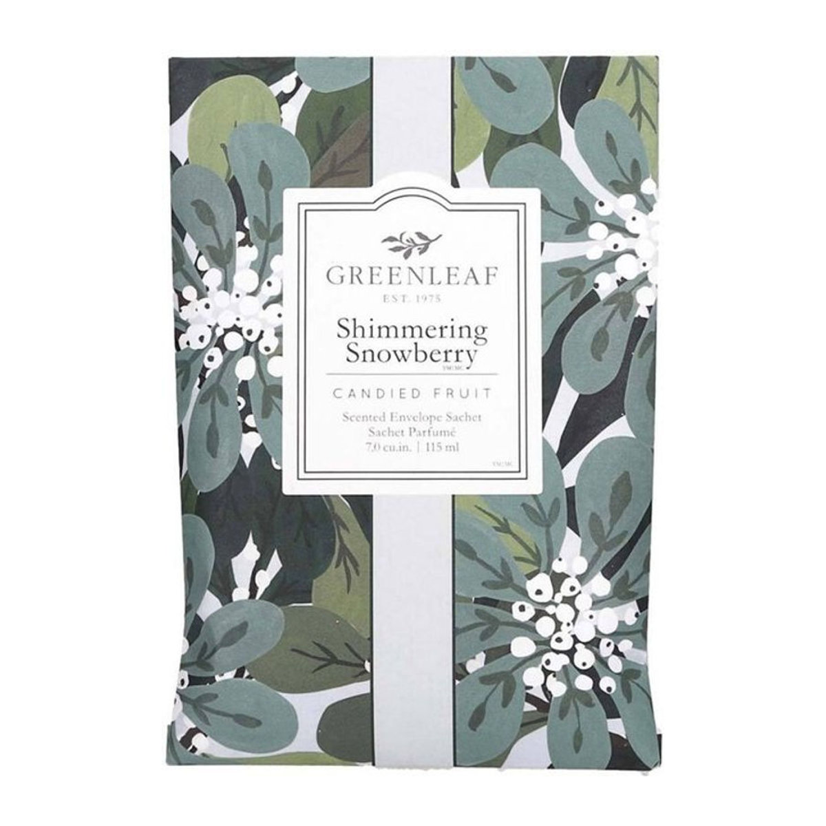 Greenleaf Duft Sachet Shimmering Snowberry Weihnachtsduft Duftsäckchen Large mehrfarbig - Bild 1