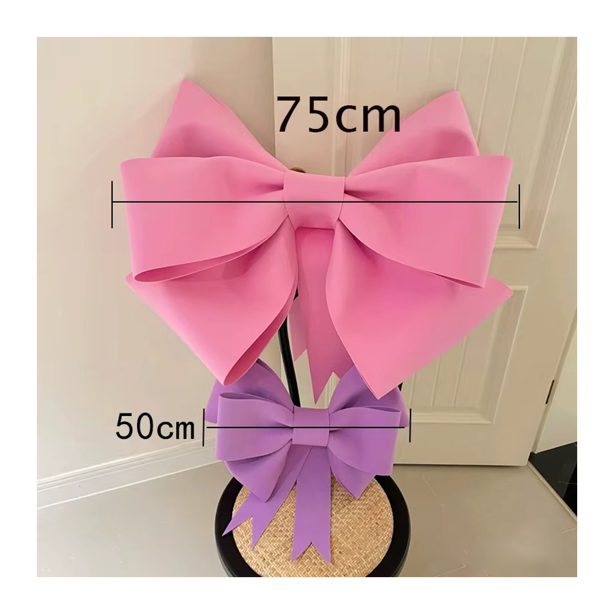Großer DIY Weihnachtsbaum Bogen aus EVA in Schwarz für Hochzeiten, Partys und festliche Dekorationen - Bild 3
