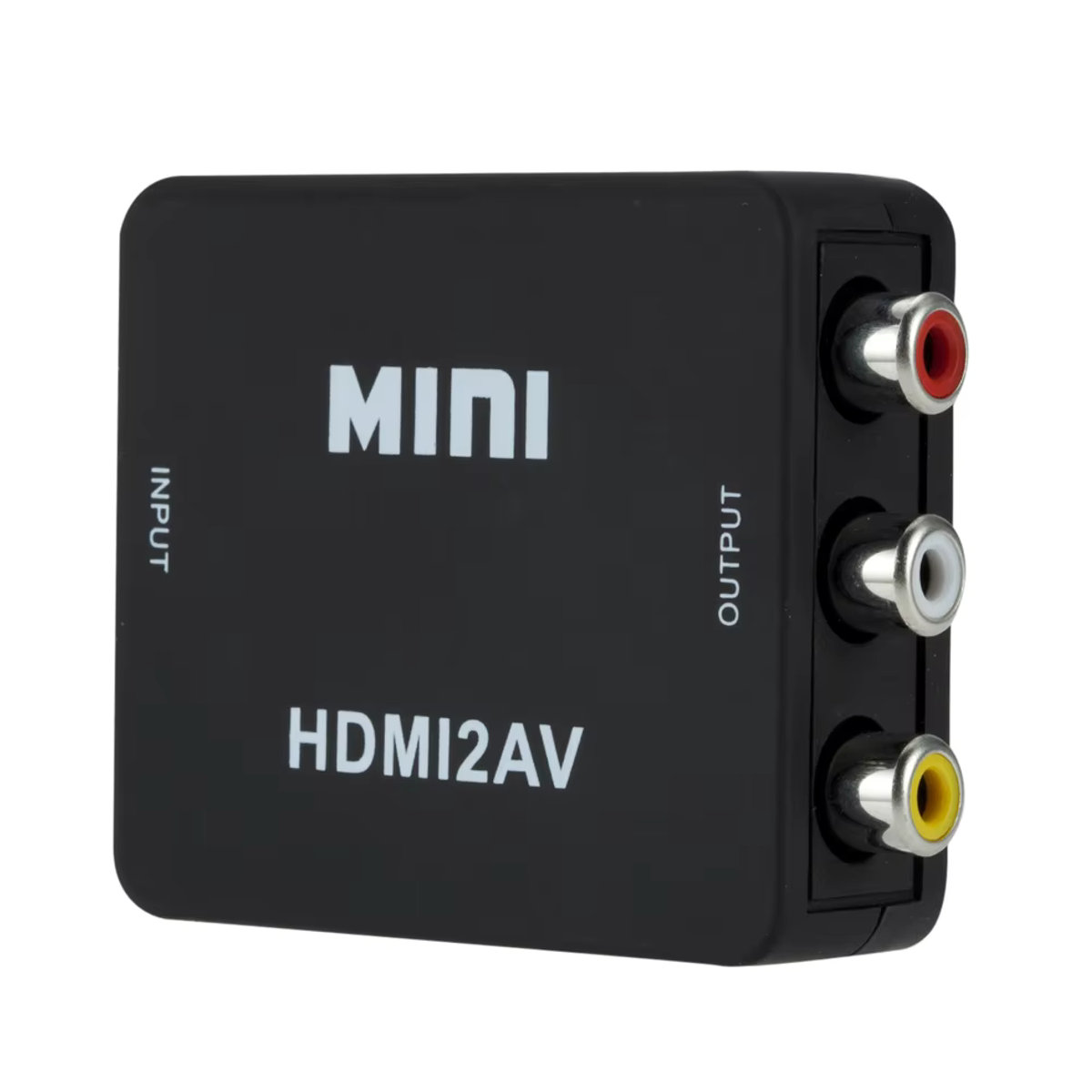 Grwibeou HDMI zu AV Konverter Schwarz mit 1080P Unterstützung für RCA L/R Video NTSC und PAL - Bild 4