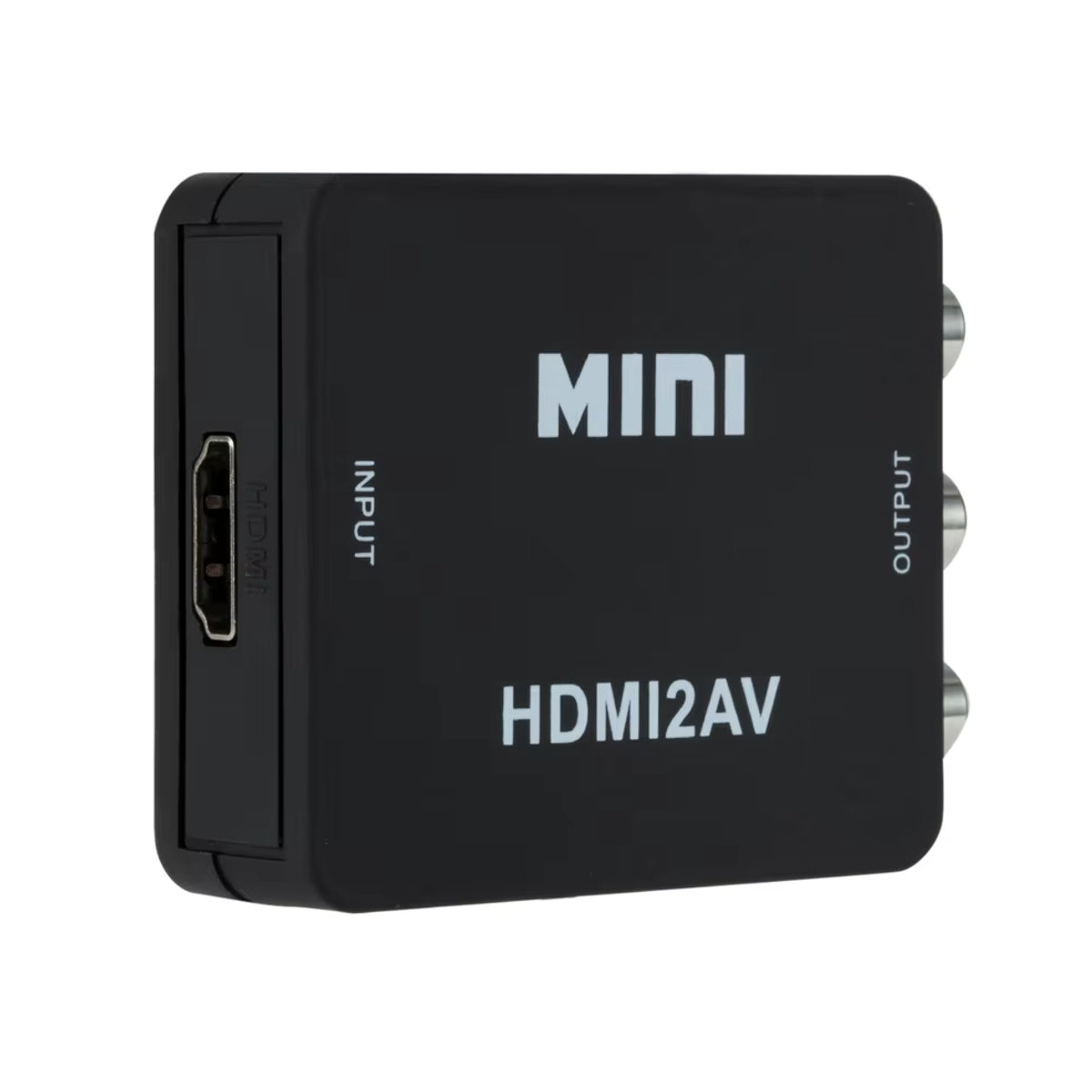 Grwibeou HDMI zu AV Konverter Schwarz mit 1080P Unterstützung für RCA L/R Video NTSC und PAL - Bild 5