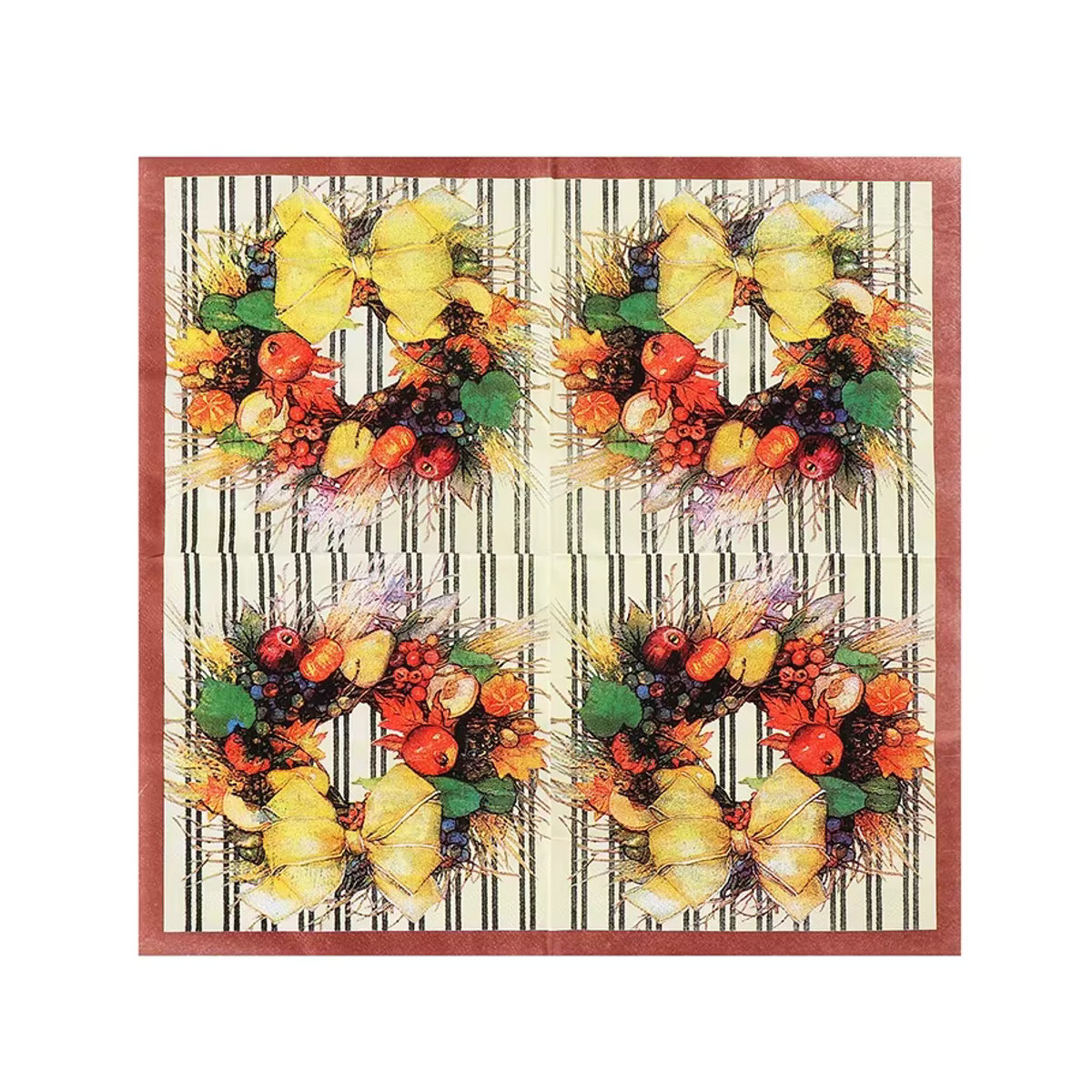 GUANYAO Buntes Seidenpapier Set für Tischdekoration bei Weihnachten und Hochzeiten, 20 Stück, Mehrfarbig - Bild 4