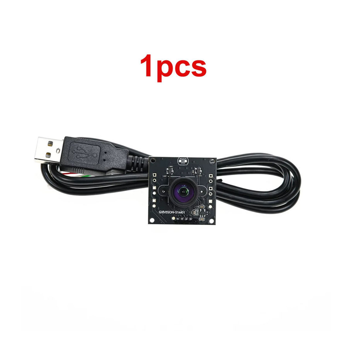 GXIVISION OV9732 USB-Kameramodul Schwarz mit 2 m Kabel, 100 Grad Sichtfeld und 30 FPS, kompatibel für Autodarts.io DIY-Webcam - Bild 2