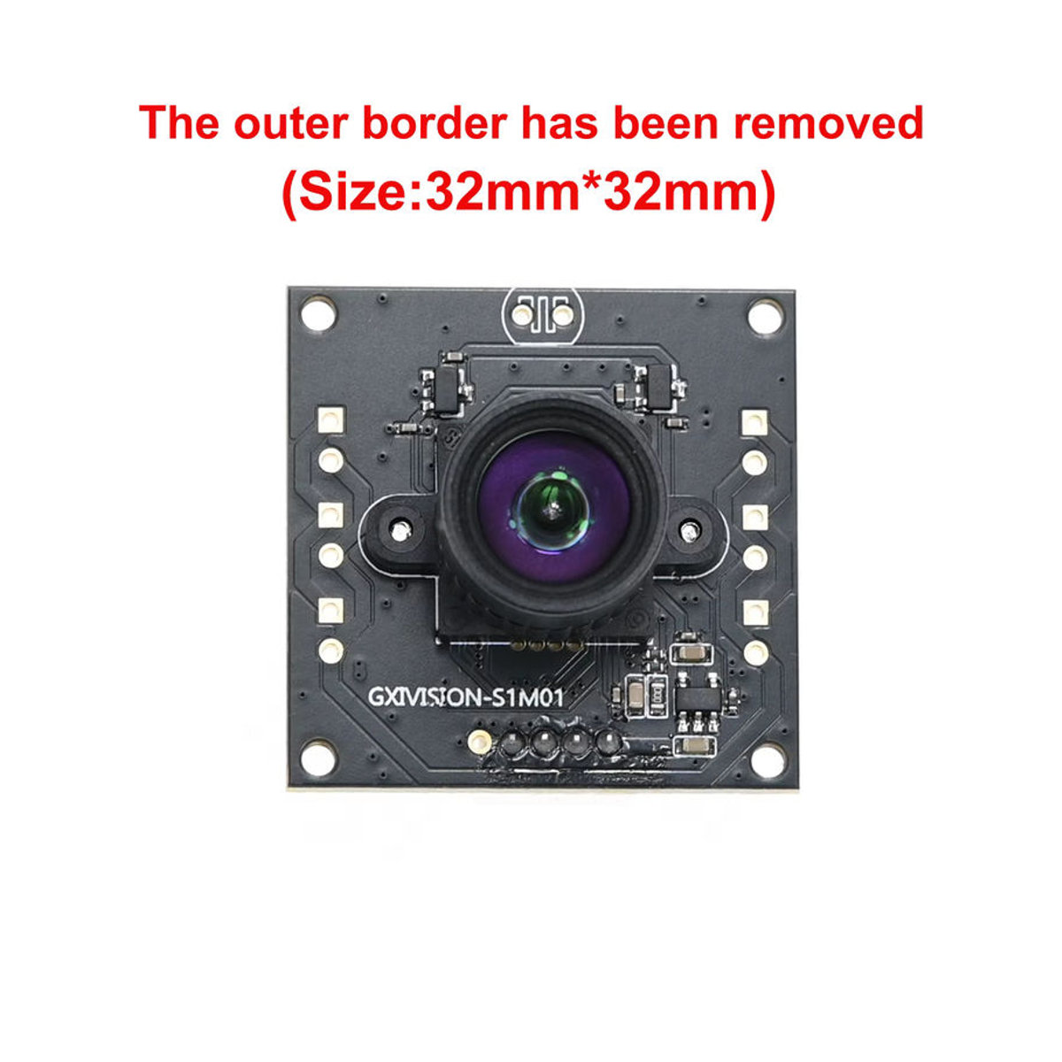 GXIVISION OV9732 USB-Kameramodul Schwarz mit 2 m Kabel, 100 Grad Sichtfeld und 30 FPS, kompatibel für Autodarts.io DIY-Webcam - Bild 4