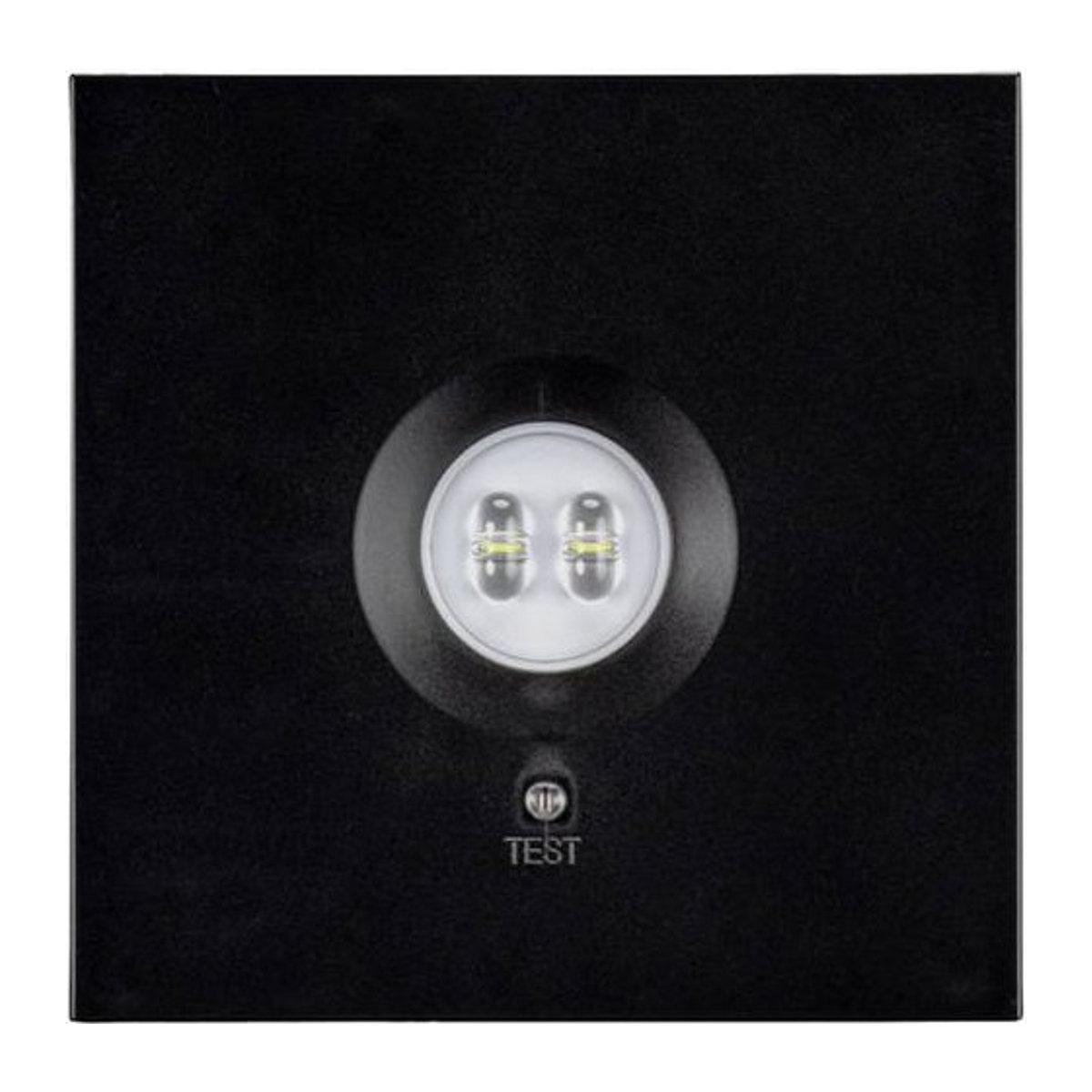 H1 Solutions 1046 Sicherheitsleuchte LED Deckenlampe Schwarz minimalistisches Design 5.000 K - Bild 1