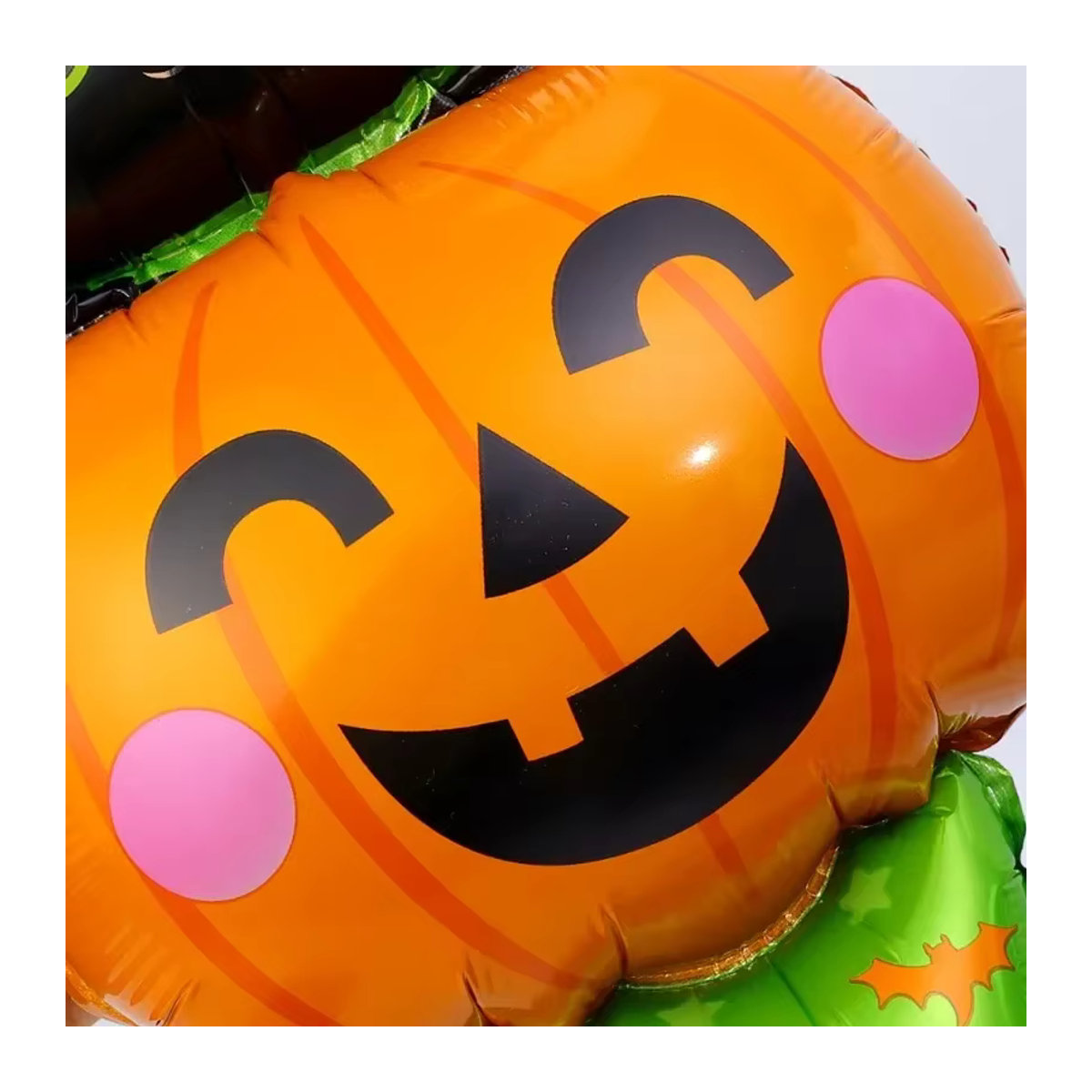 Halloween Folienballons mit Kürbis, Geist und Hexe in Multicolor als Partydekoration für Kinder - Bild 6
