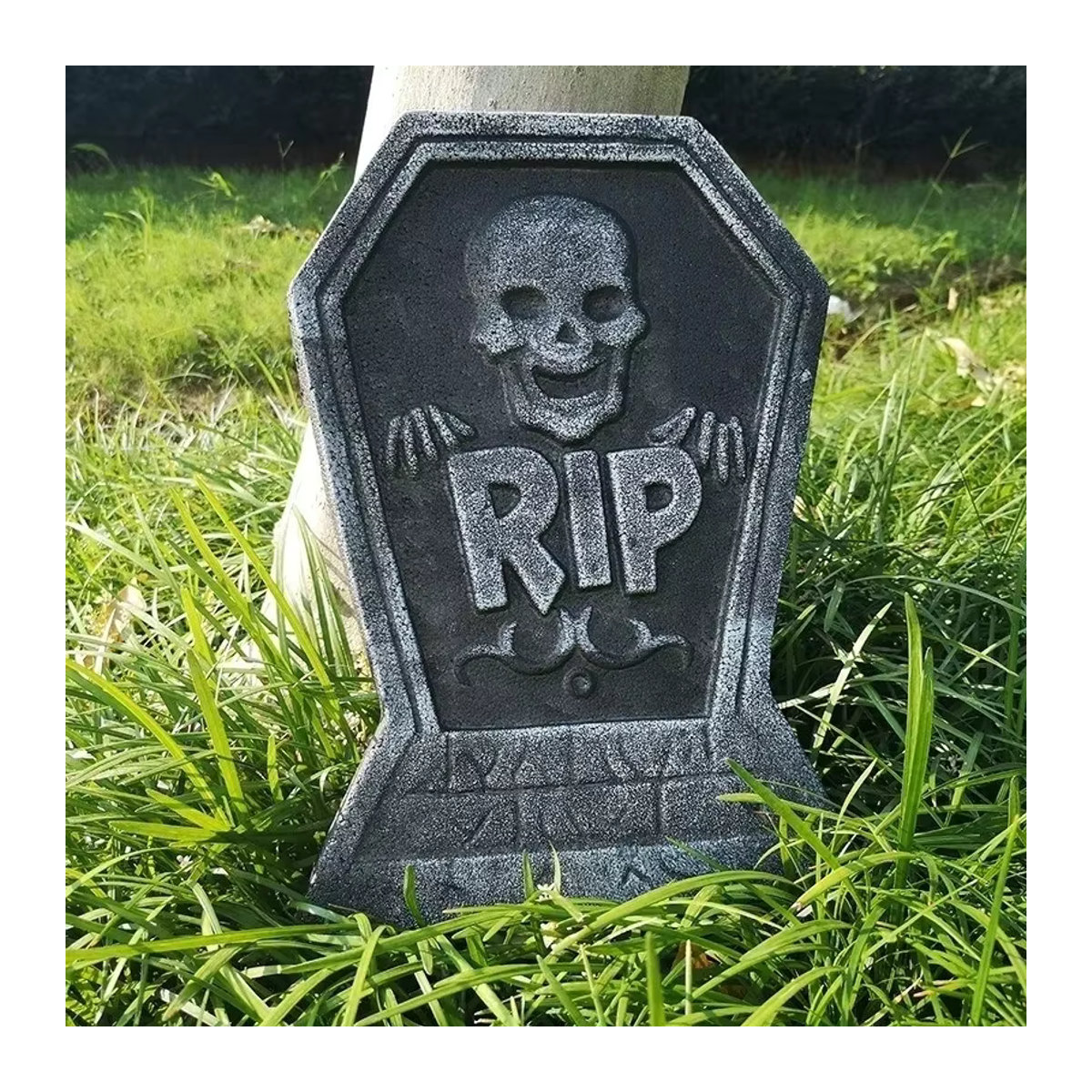 Halloween Grabstein aus Schaum als Spukhaus Dekoration für deine Party - Bild 2