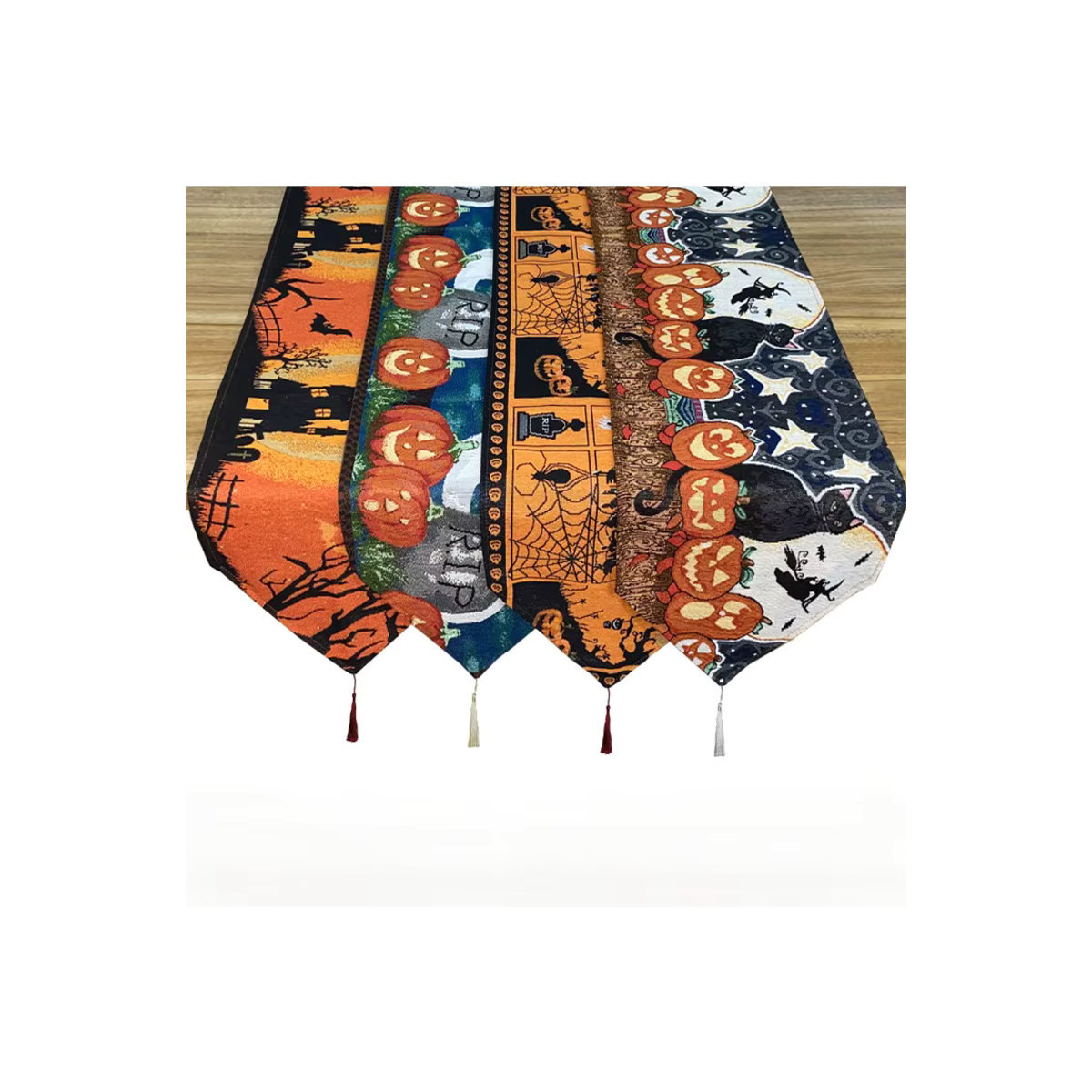 Halloween Tischdecke zur atmosphärischen Dekoration für deinen Esstisch - Bild 3